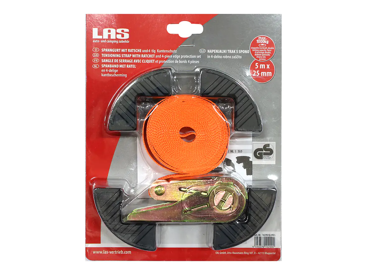 LAS Zurrgurt- Spanngurt 25mmx5m