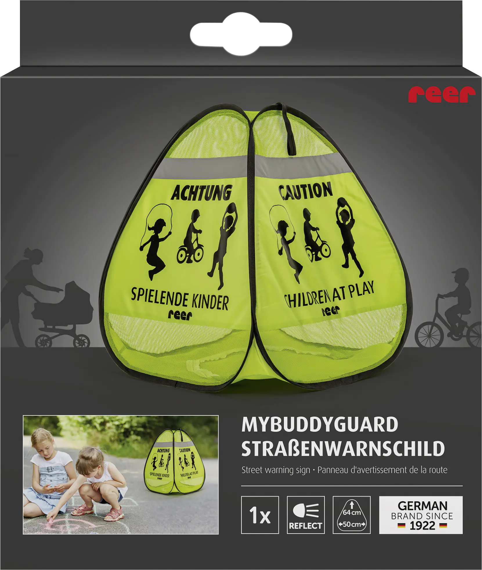 reer 3D Straßenwarnschild MyBuddyGuard 