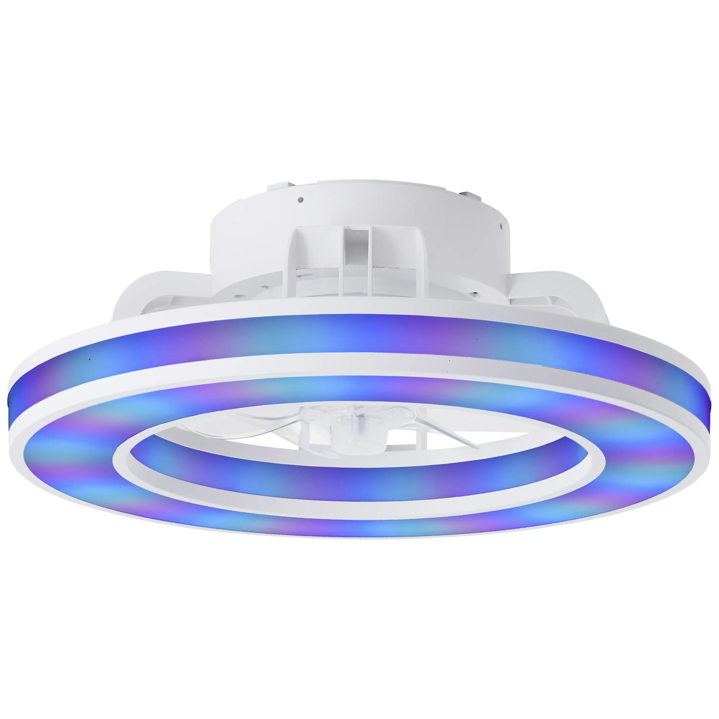 Brilliant LED Deckenleuchte mit Ventilator Mondello Ø 42 cm 26 W weiß