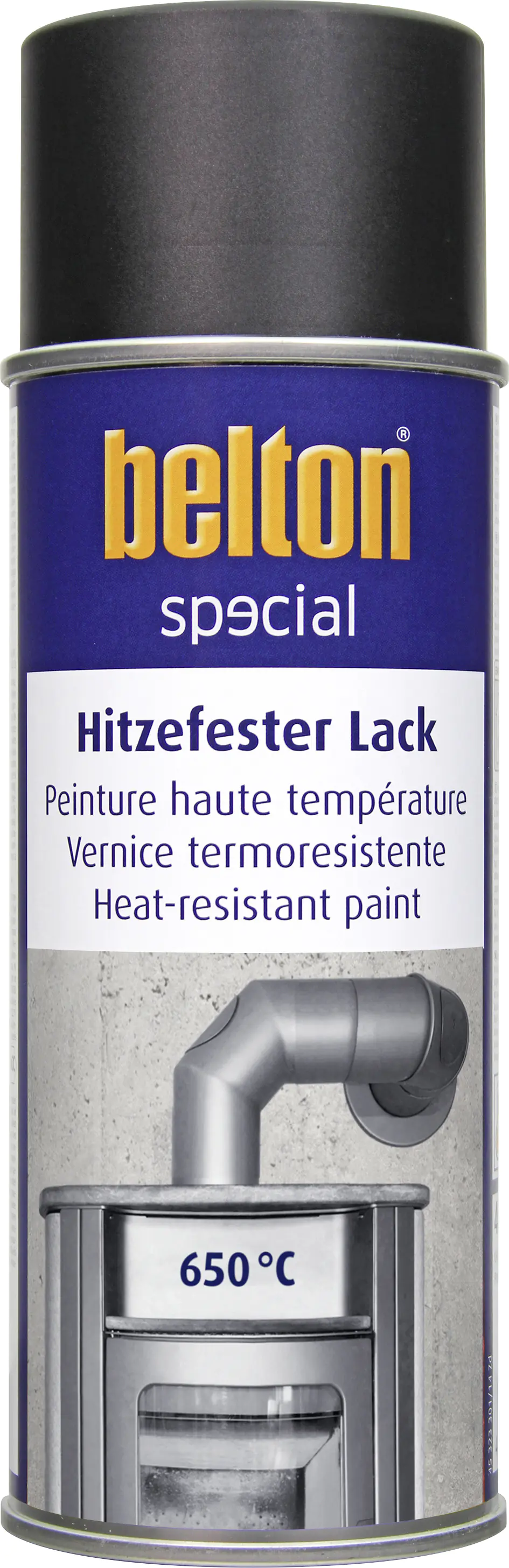 Belton special Lackspray Hitzefest bis 650° C 400 ml schwarz