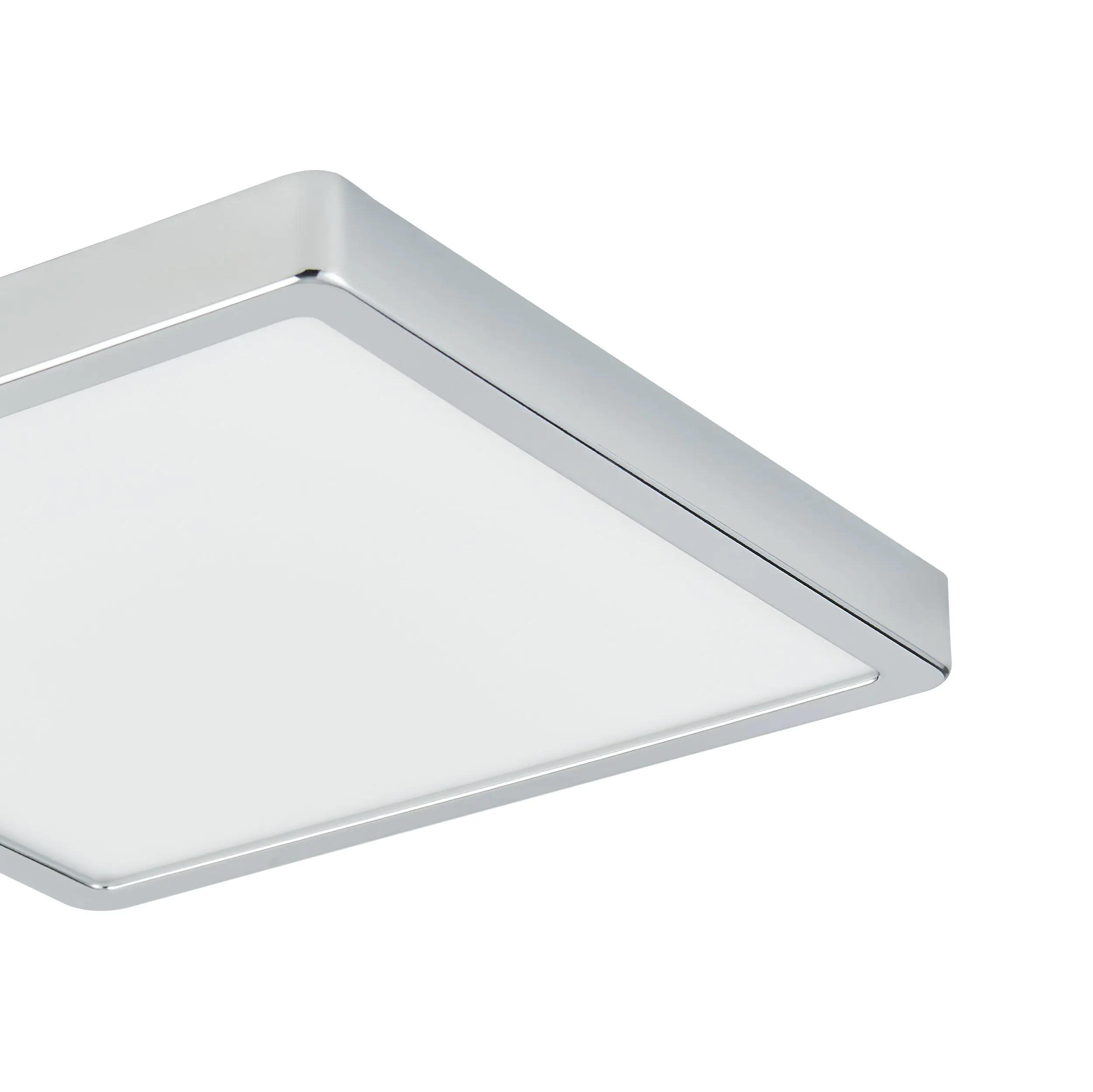 Eglo LED Aufbauleuchte Fueva 5 chrom 28,5 x 28,5 cm neutralweiß Eglo LED Aufbauleuchte Fueva 5 chrom 28,5 x 28,5 cm neutralweiß