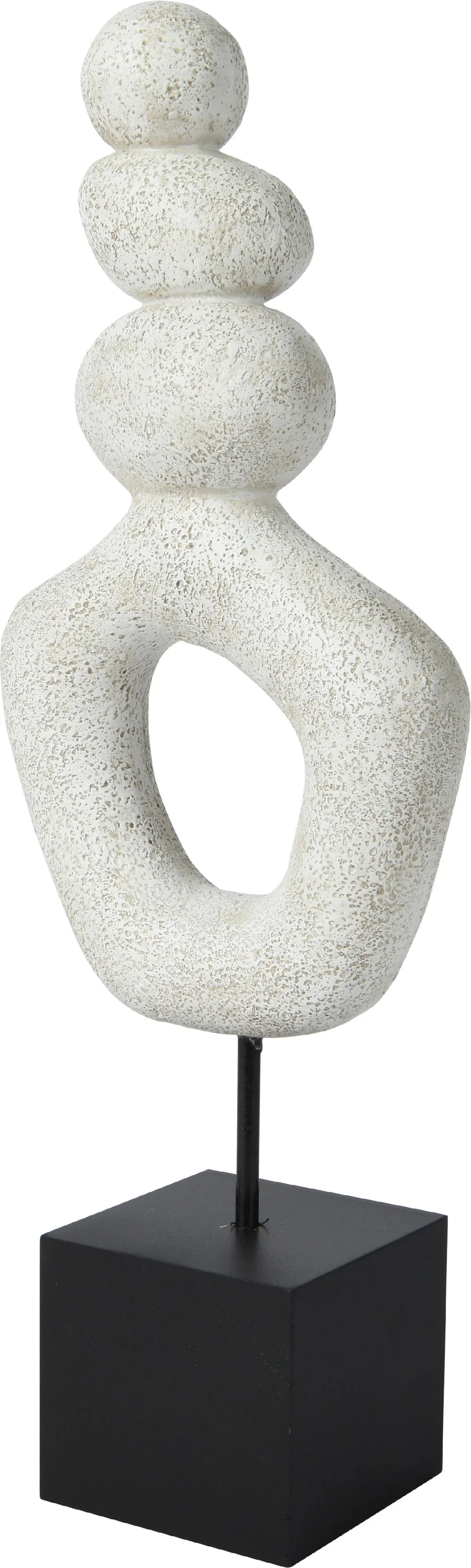 Kaemingk Deko-Statue Polyresin weiß 32 cm