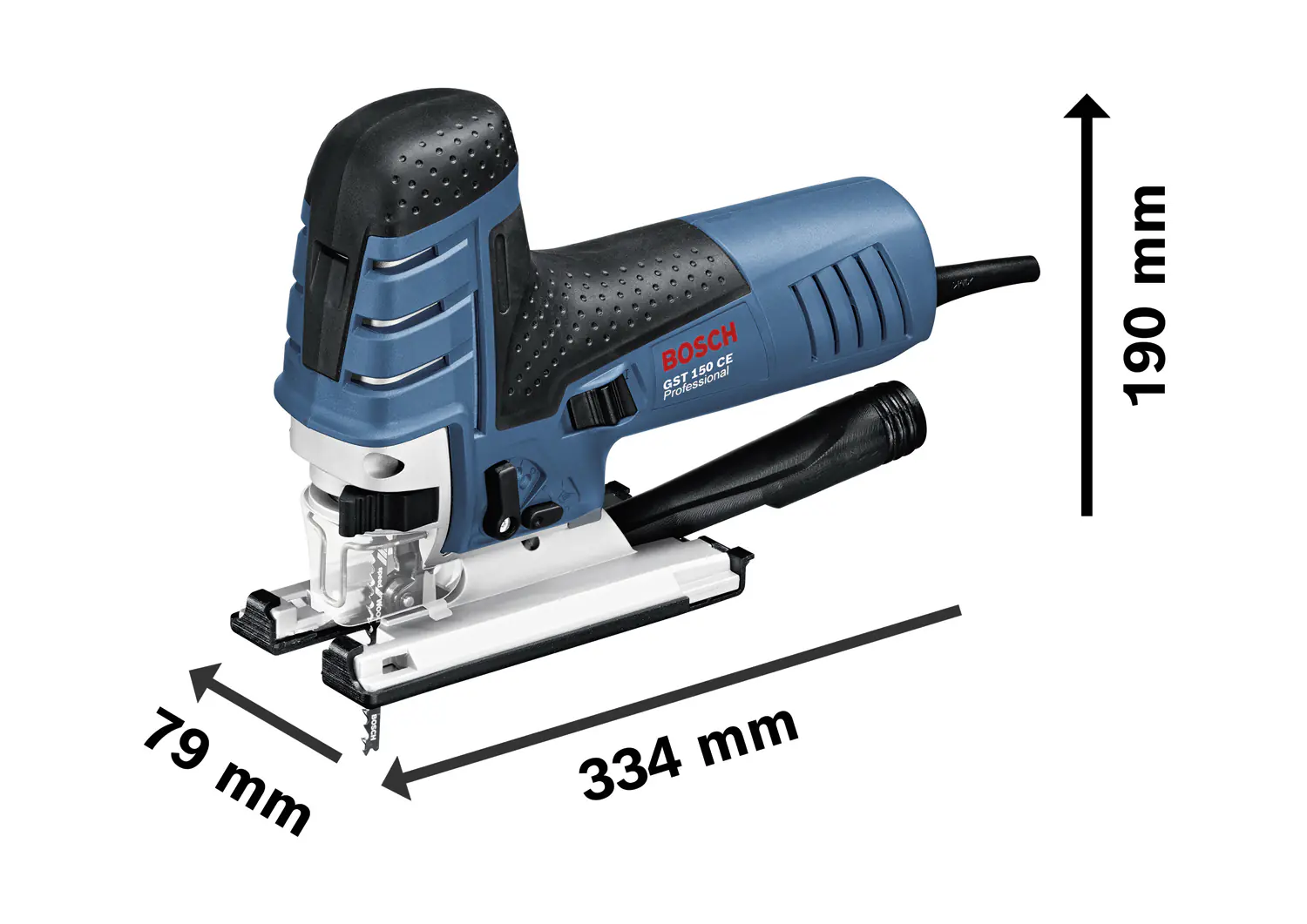 Bosch Professional Stichsäge GST 150 CE 780 W
