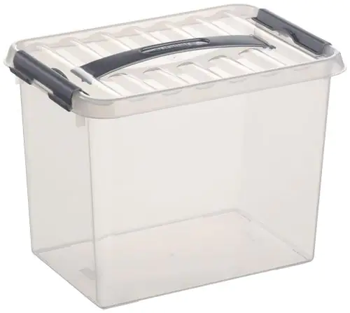 Sunware Aufbewahrungsbox 9L transparent 30 x 20 x 22 cm Sunware Aufbewahrungsbox 9L transparent 30 x 20 x 22 cm