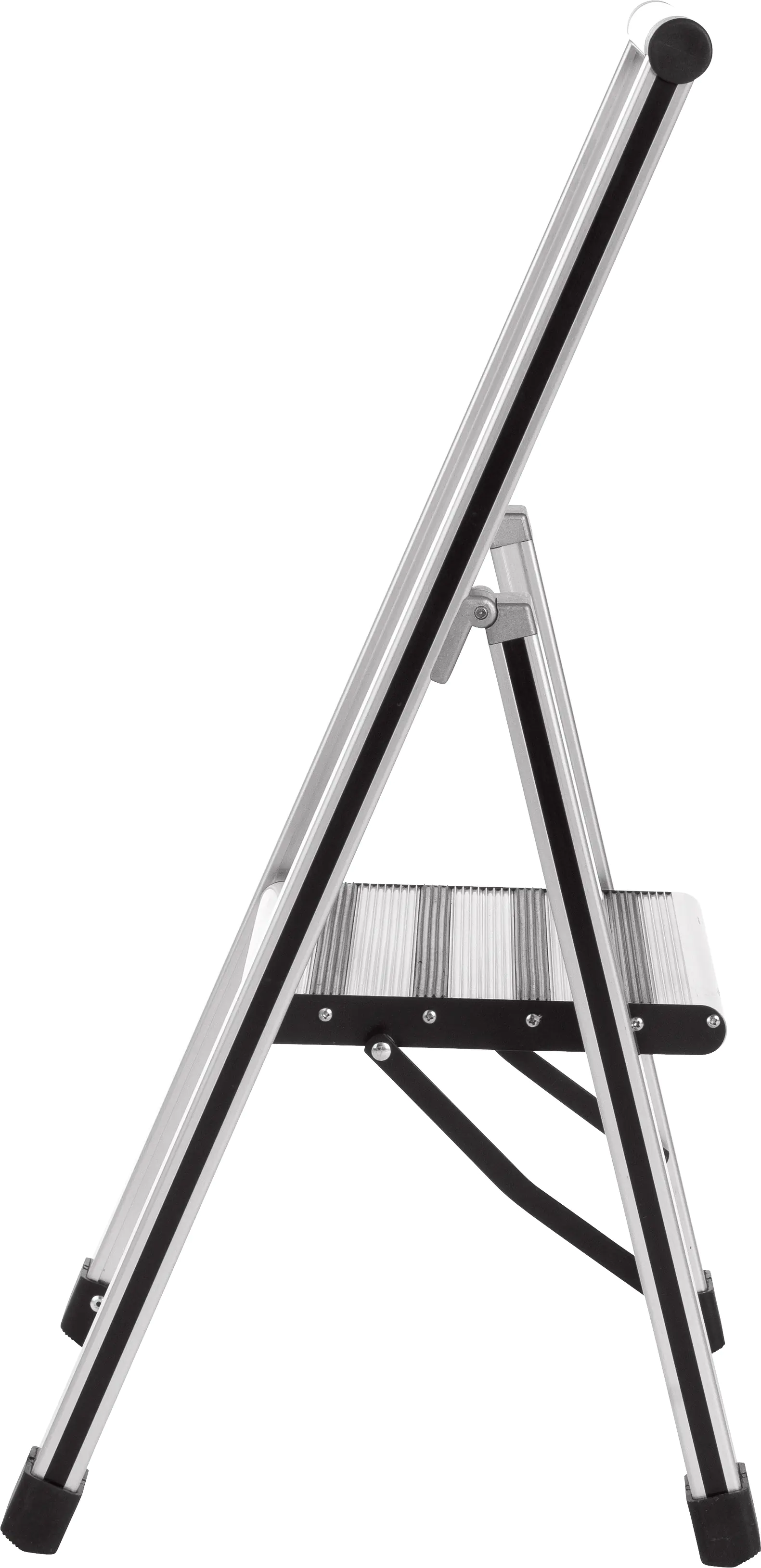 Wenko Aluminium-Design Klapptrittleiter 2,05 m