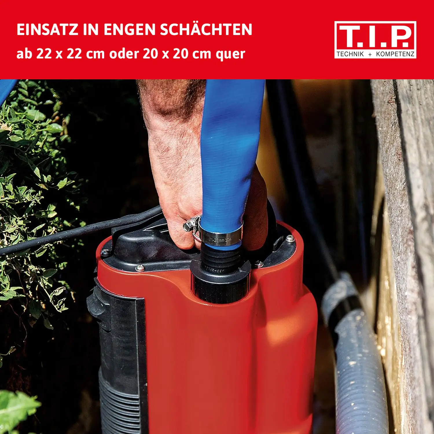 T.I.P. Schmutzwasser-Tauchpumpe I-COMPAC 7500 T.I.P. Schmutzwasser-Tauchpumpe I-COMPAC 7500