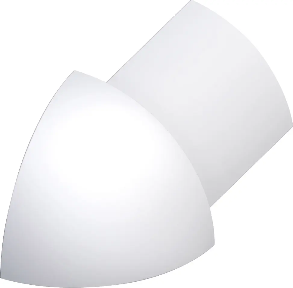 alfer Außenecke Aluminium eloxiert silber