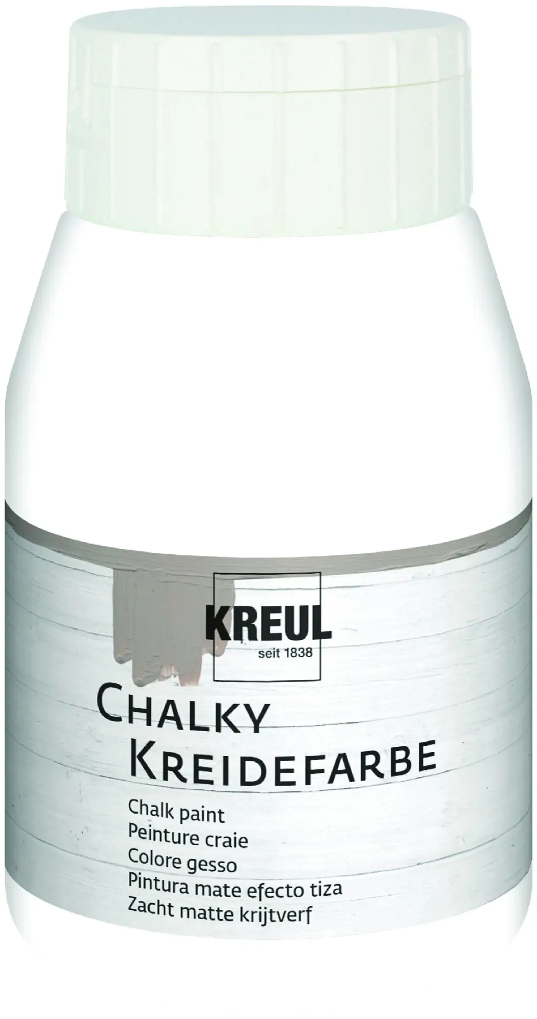 Kreul Chalky Kreidefarbe snow white cotton 500 ml