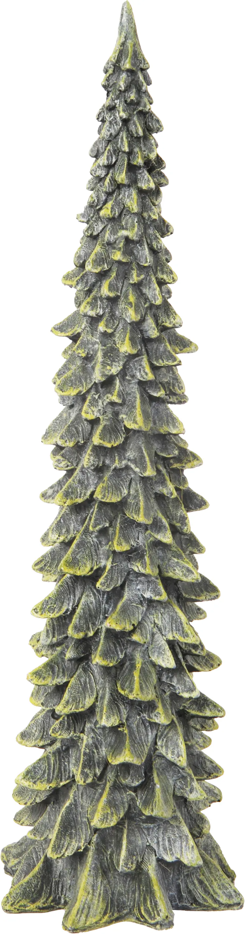 Deko-Tannenbaum Polyresin 38 x 11 cm grün Deko-Tannenbaum Polyresin 38 x 11 cm grün