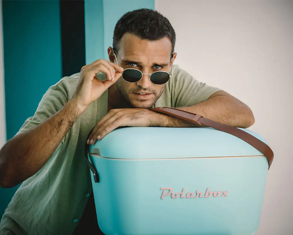 Polisur Kühlbox Retro türkis Polisur Kühlbox Retro türkis