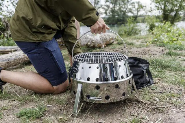 Petromax Feuerschale Atago Set inkl. Dreibein, Rost & Feuertopf ft9