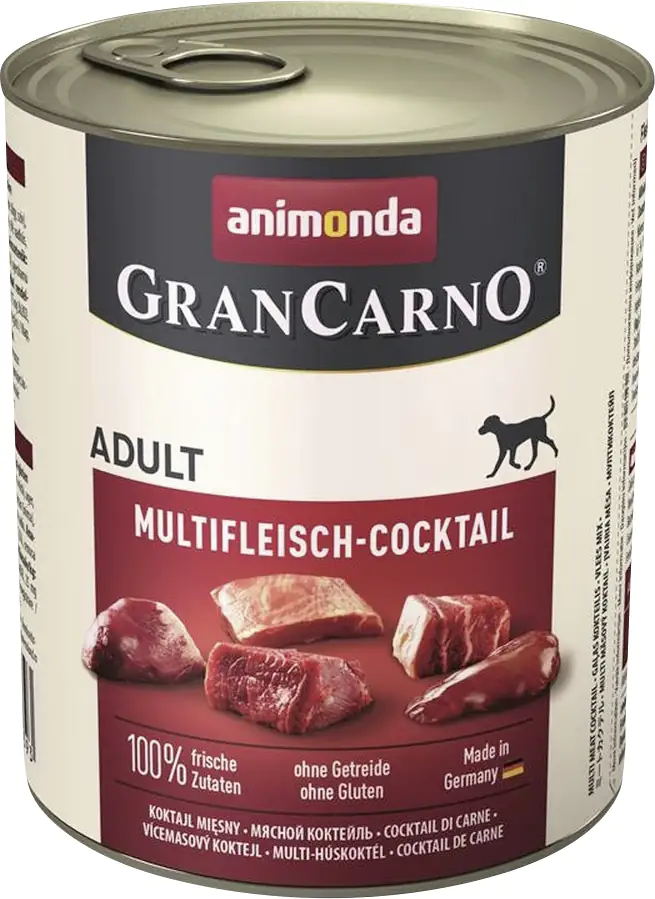 Animonda GranCarno Hundenassfutter Adult Multi-Fleischcocktail 800 g
