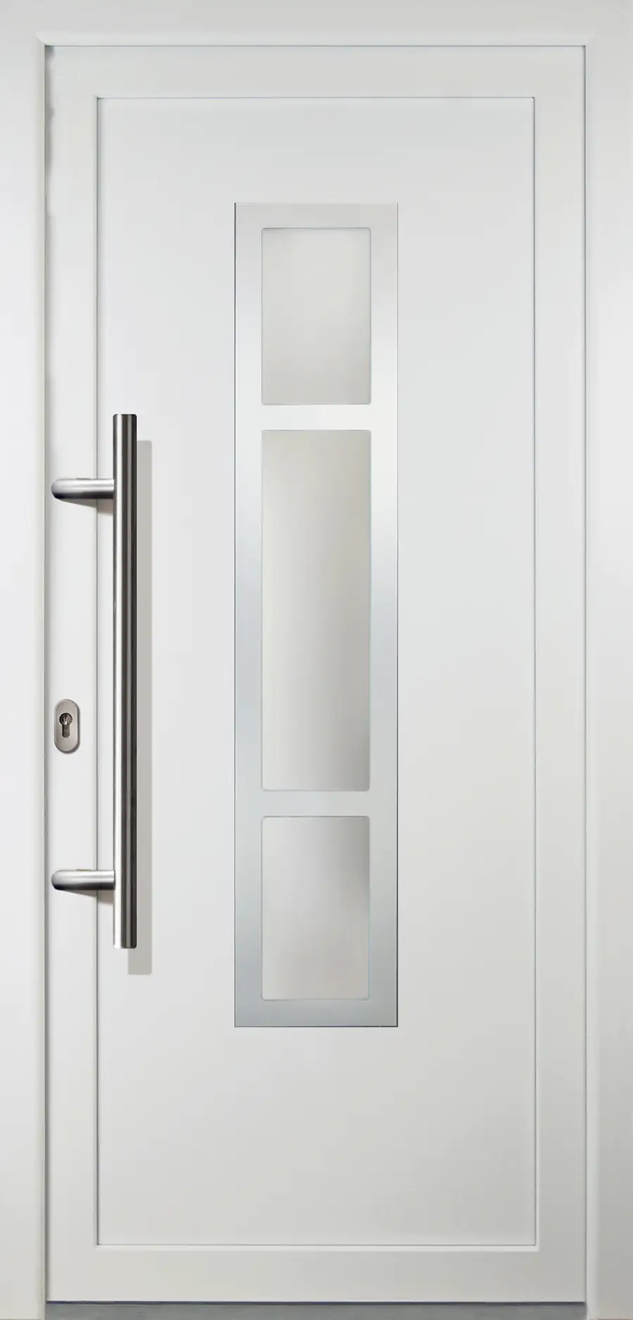 Meeth Haustür Signum PVC Exclusiv PVC Modell 87 98 x 208 cm DIN links weiß