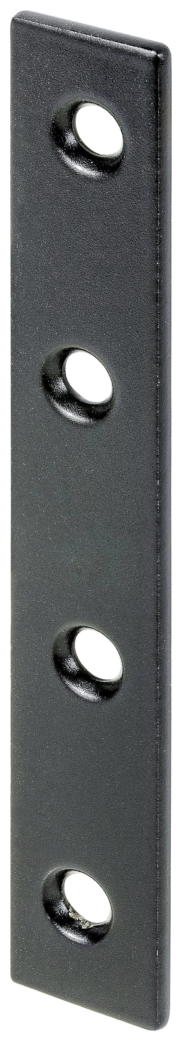 Vormann Verbindungsblech 100 x 15 mm Stahl schwarz