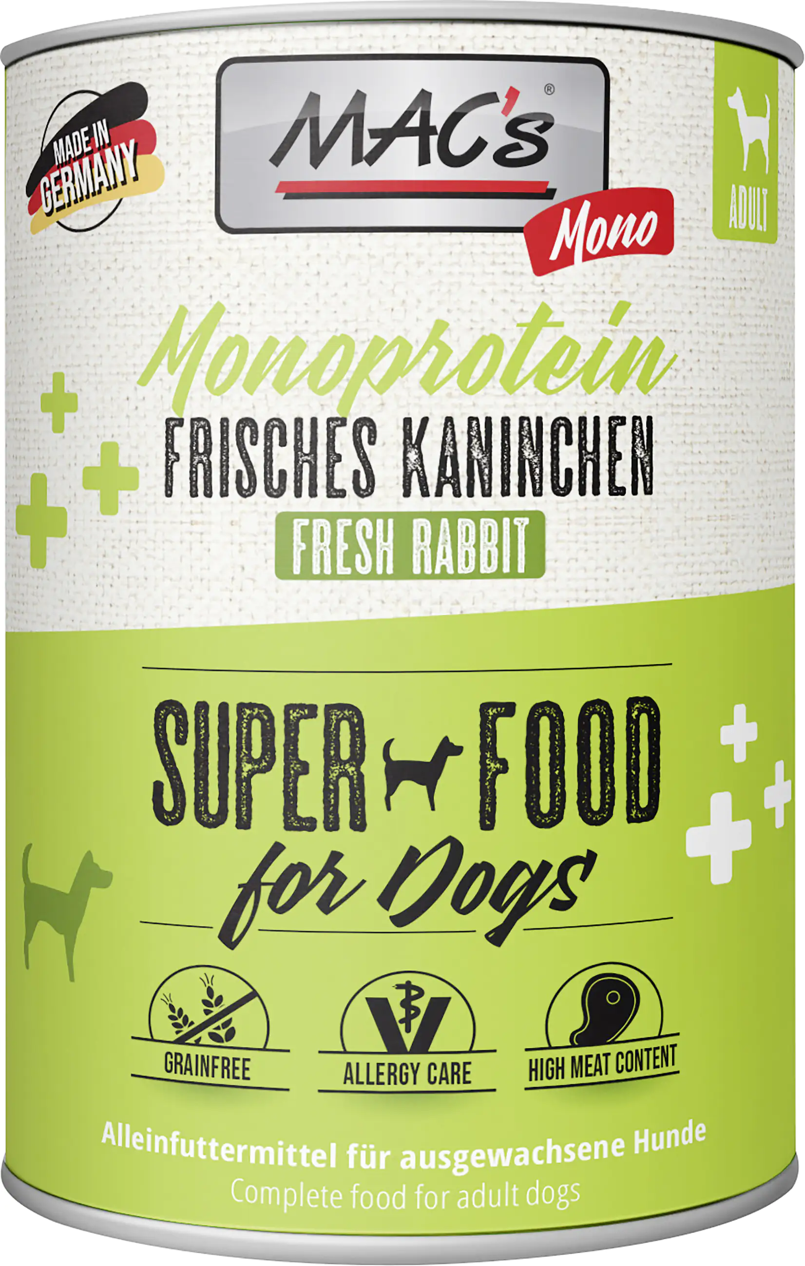 Macs Dog Mono Kaninchen 400 g