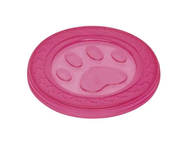Nobby TPR Fly-Disc Paw pink 22 cm