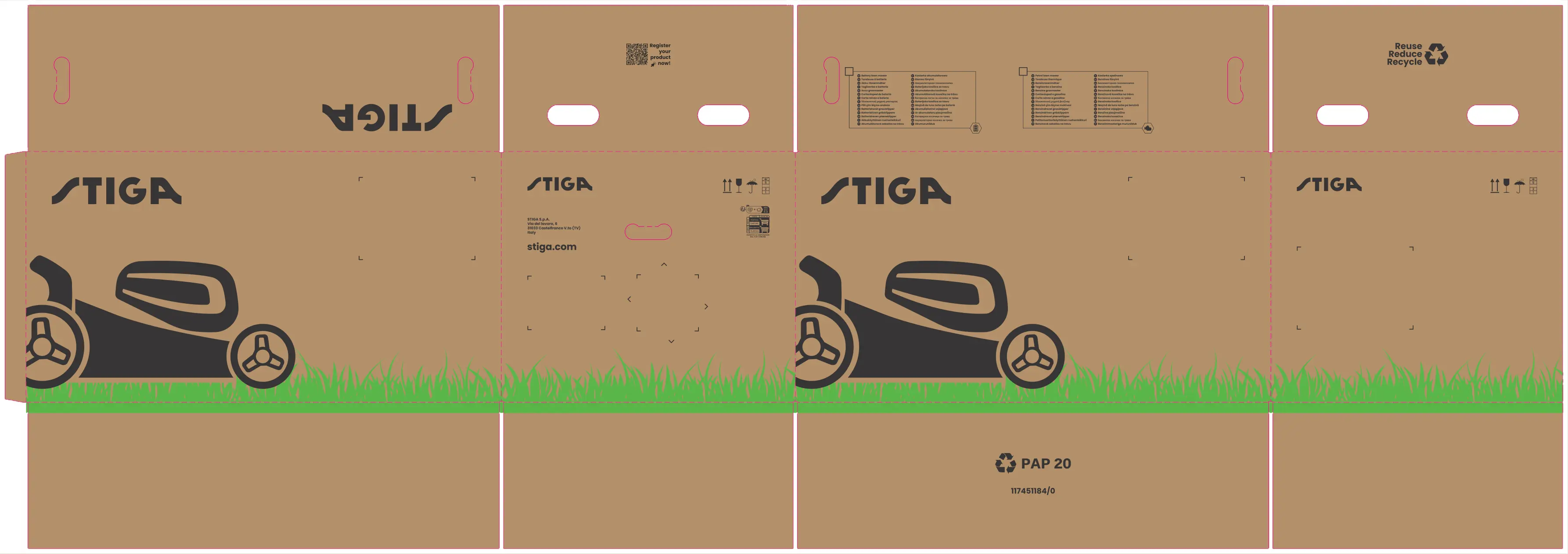 Alpina Benzin-Rasenmäher Combi 748 V 2,75 kW, 46 cm Schnittbreite Alpina Benzin-Rasenmäher Combi 748 V 2,75 kW, 46 cm Schnittbreite