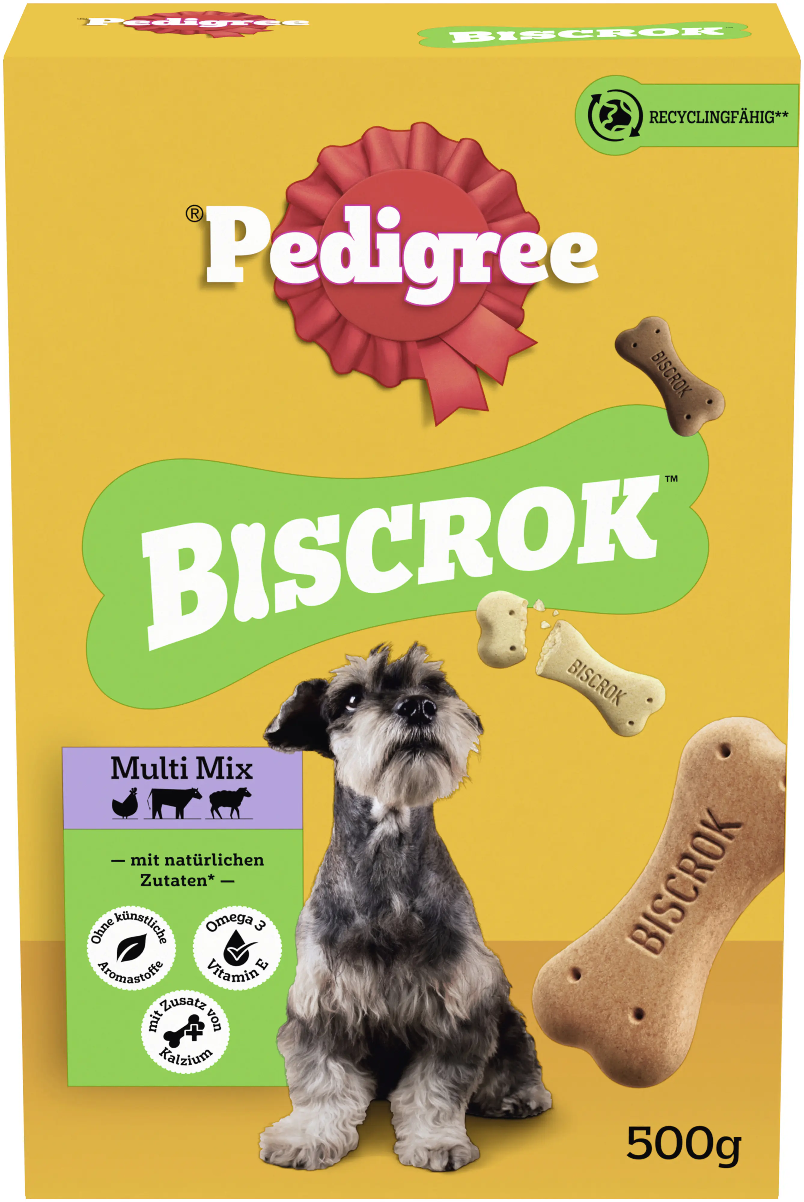 Pedigree Hundesnacks Biscrok 500 g
