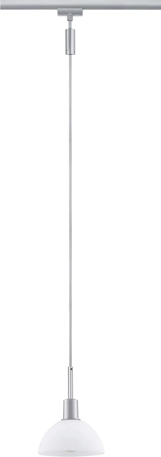 Paulmann URail Pendel Sarrasani E14 chrom matt opal 1,40 m max. 20 W