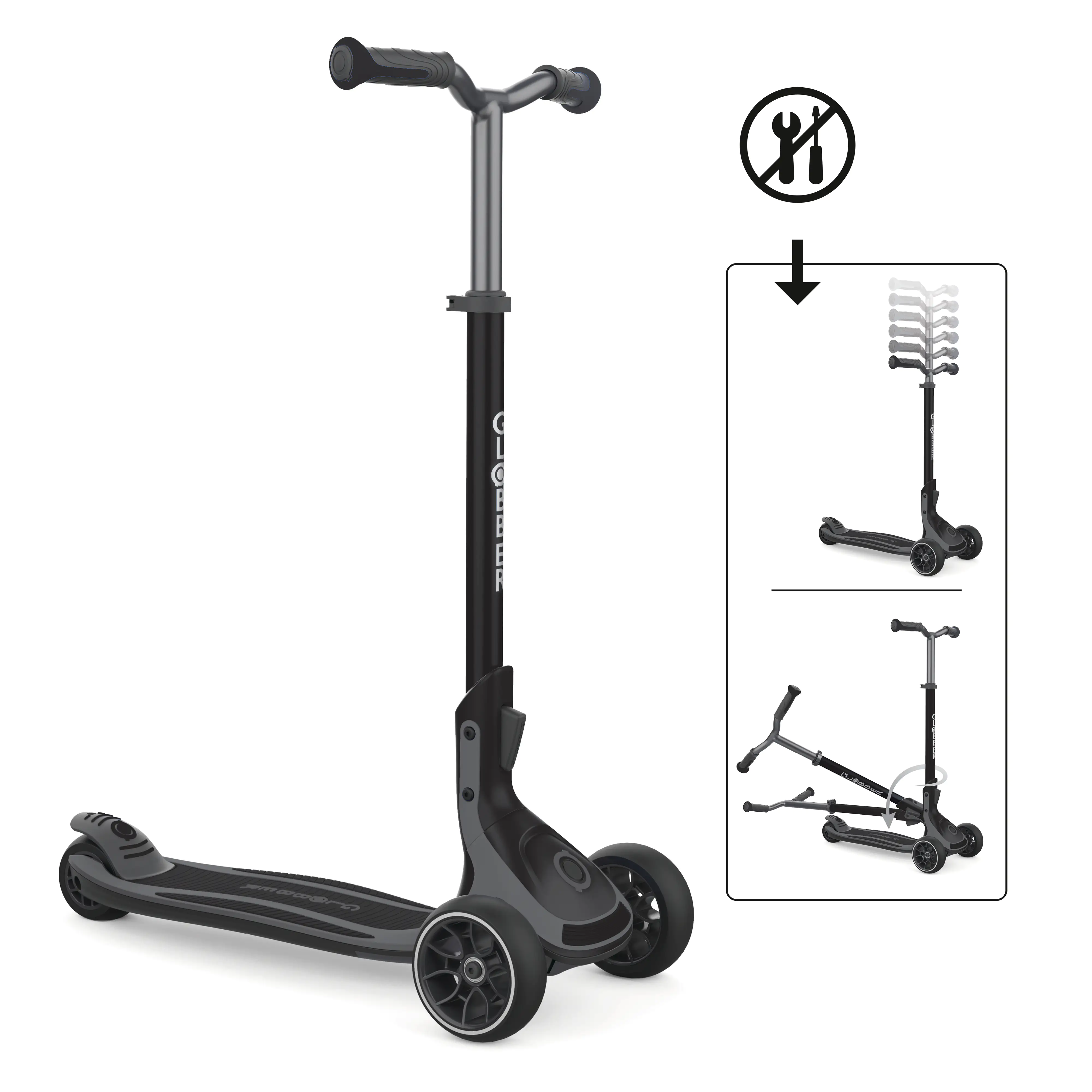 Globber Scooter Ultimum grau