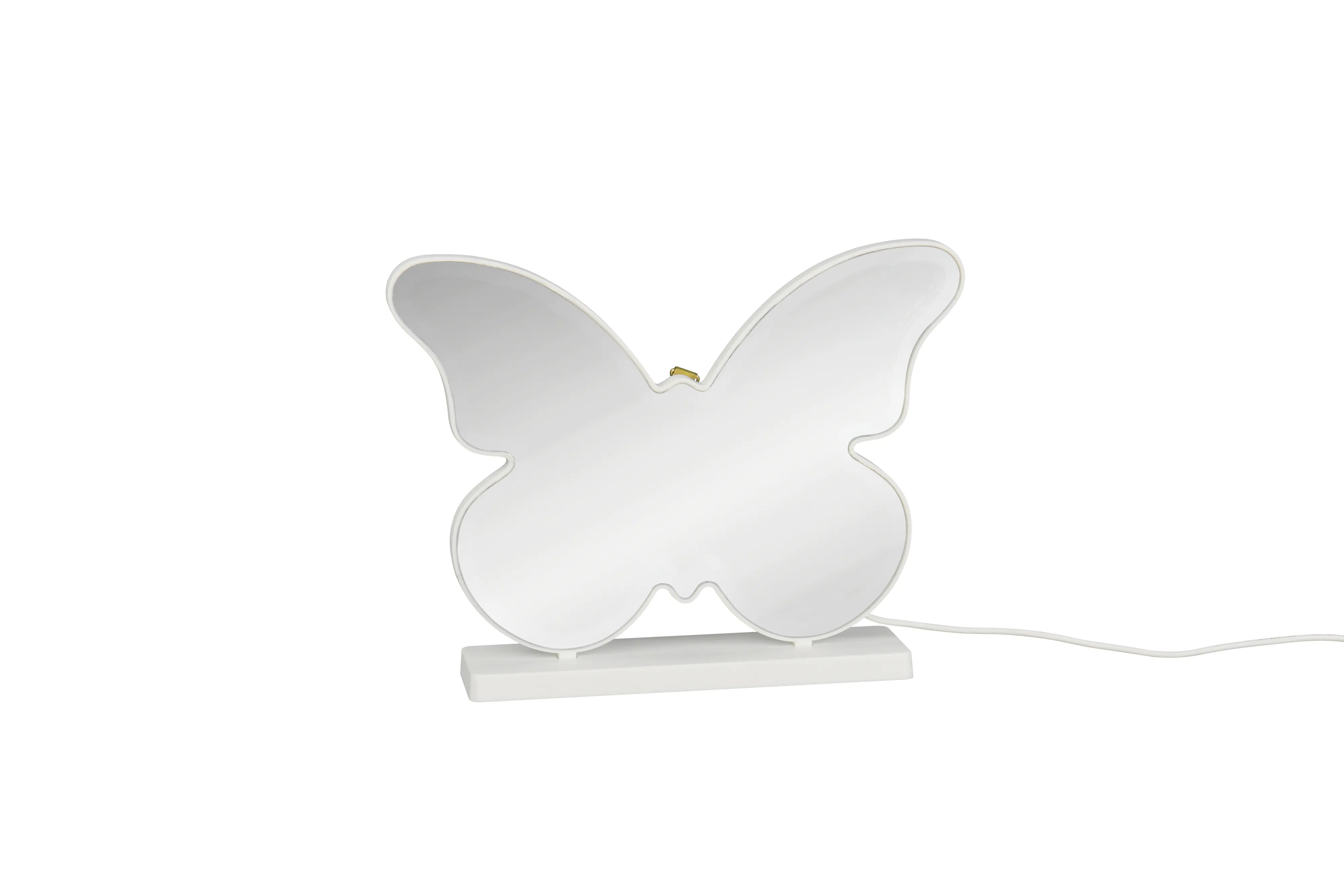 Reality LED-Wandleuchte Papillon 27x26 cm weiß 