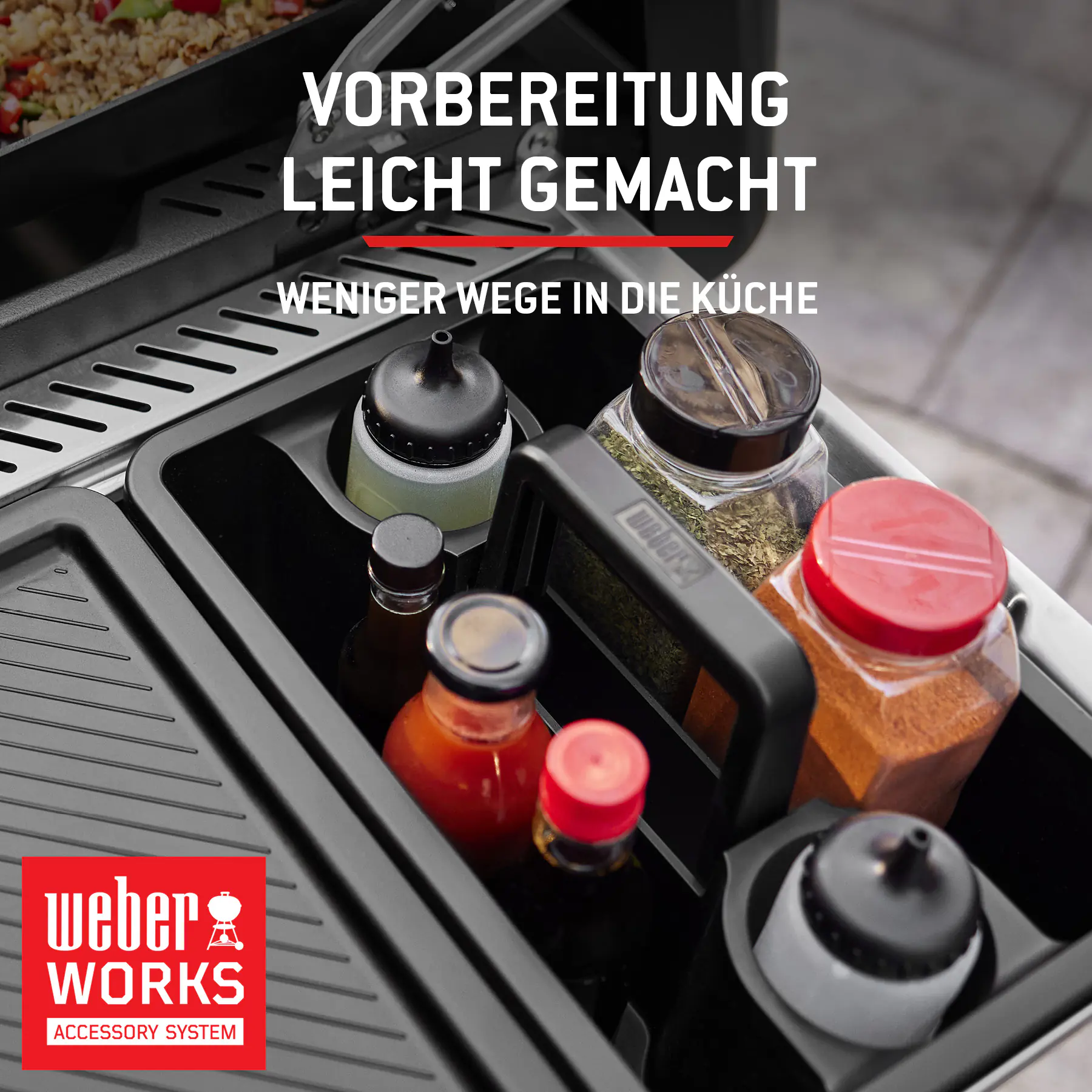 Weber Gasgrill Slate GPSB Plancha Grillfläche: 76 x 46 cm