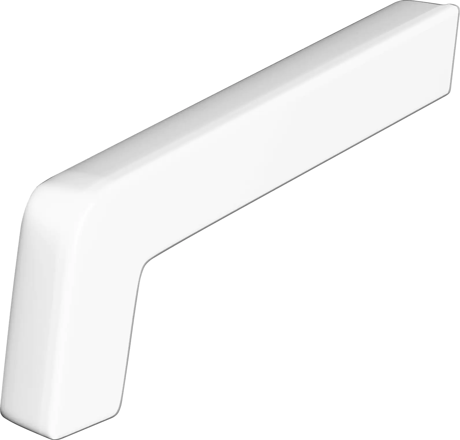 Sarei PVC Seitenteile weiß 260 mm