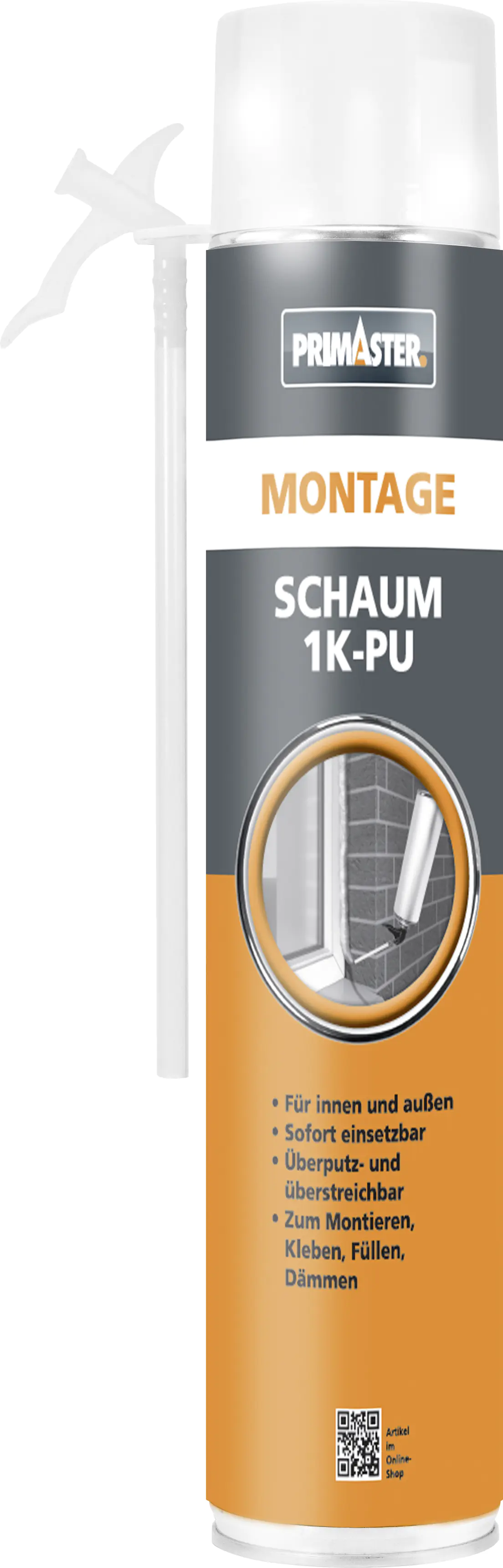 Primaster PU-Montageschaum 1K 750 ml Primaster PU-Montageschaum 1K 750 ml