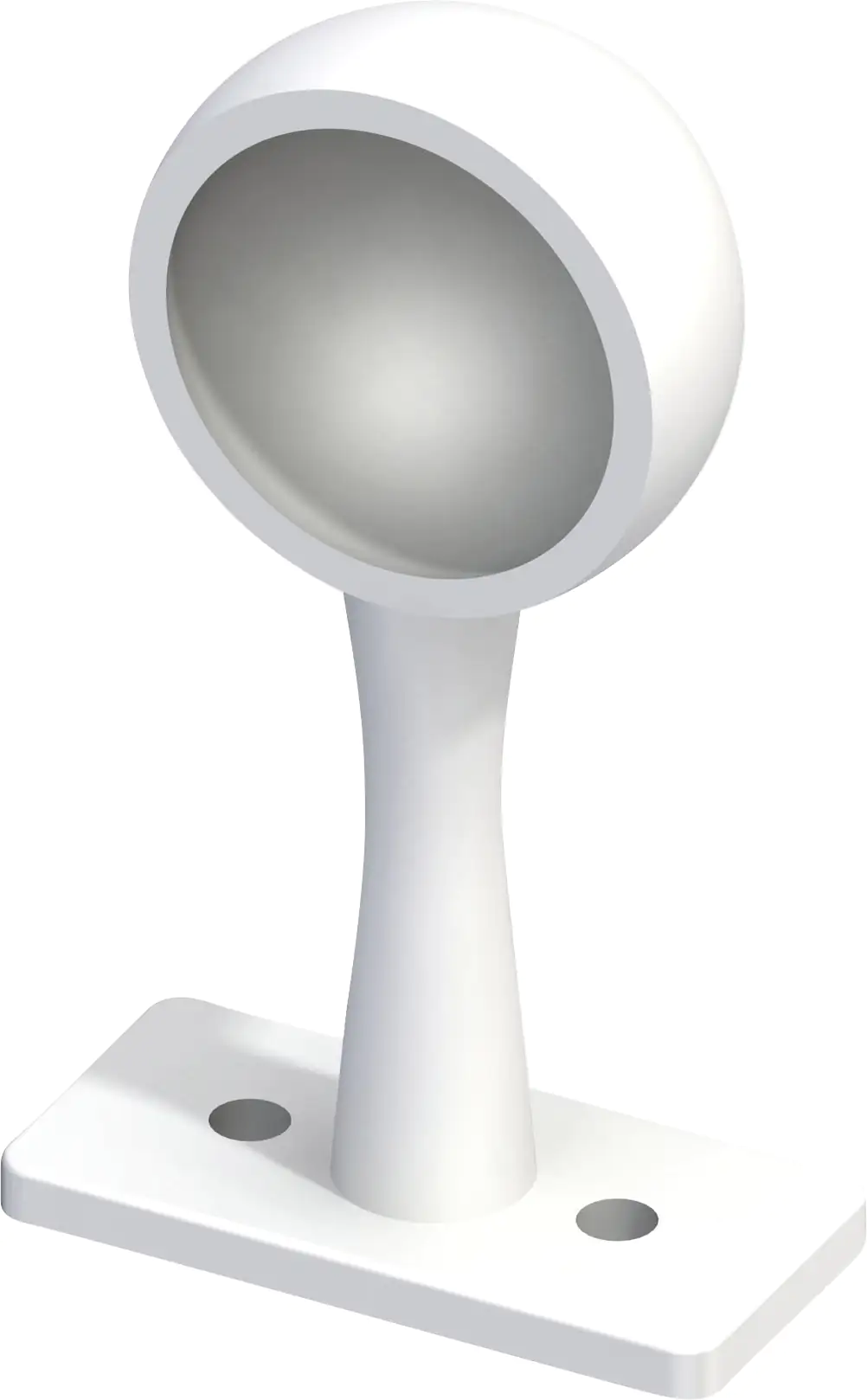 alfer Endträger Ø 25 mm - 2 Stück beschichtet