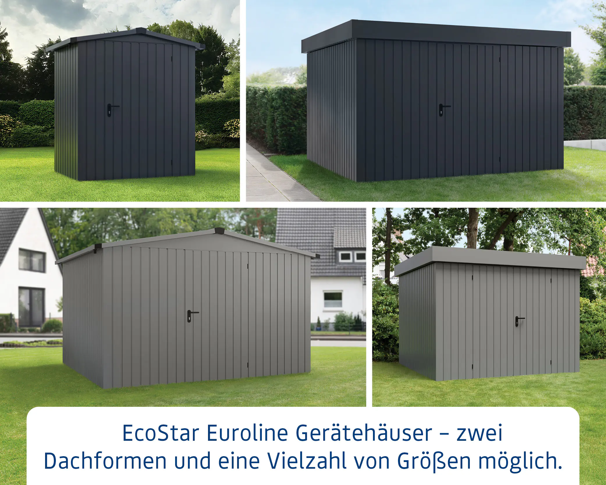 EcoStar Unterkonstruktion für Gerätehaus SD4/FD4/PD4 EcoStar Unterkonstruktion für Gerätehaus SD4/FD4/PD4