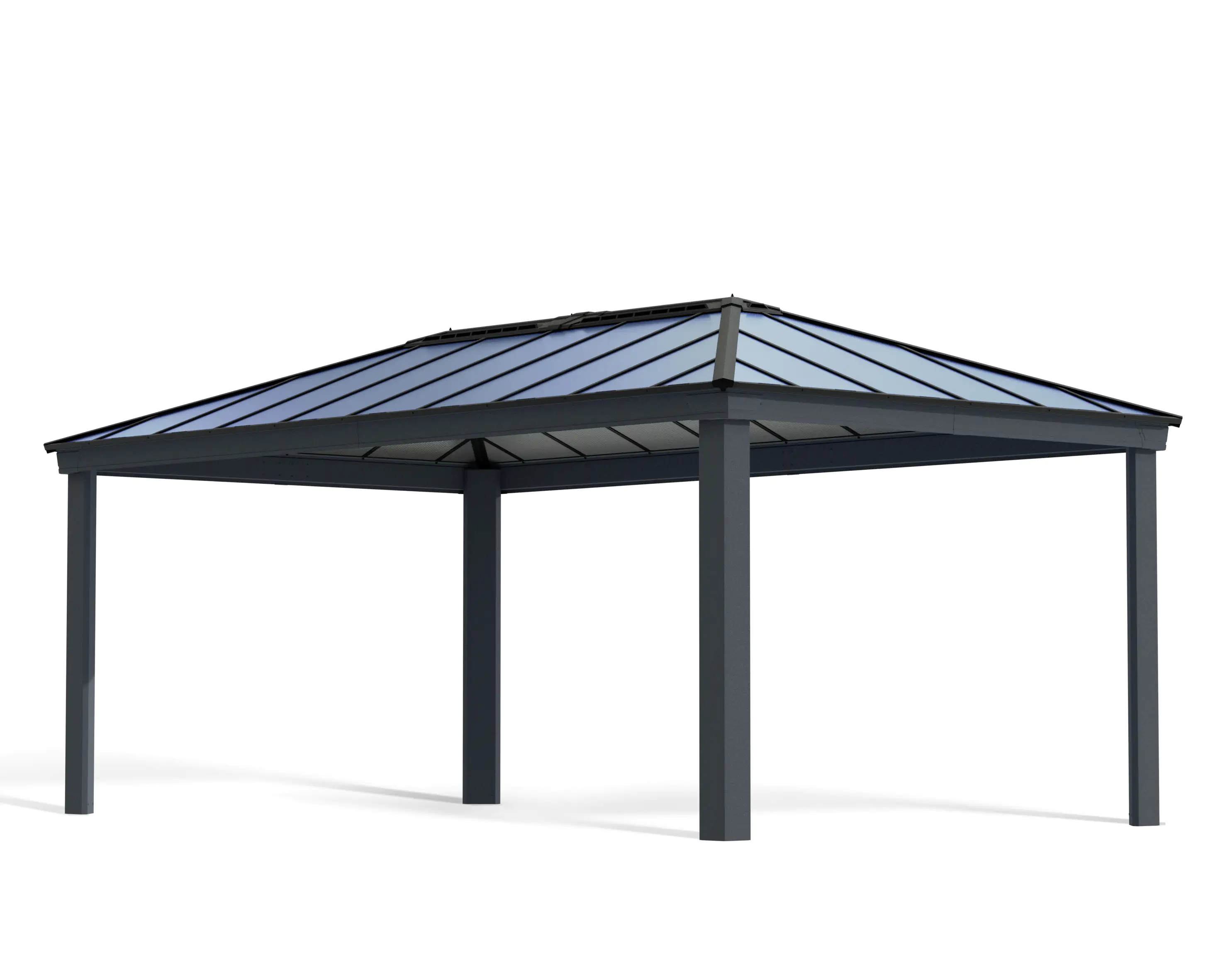 Canopia Pavillon Dallas 6100 6,12 x 3,64 m, grau Canopia Pavillon Dallas 6100 6,12 x 3,64 m, grau