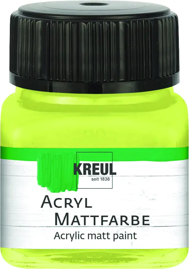 Kreul Acryl Mattfarbe lemon 20 ml Kreul Acryl Mattfarbe lemon 20 ml