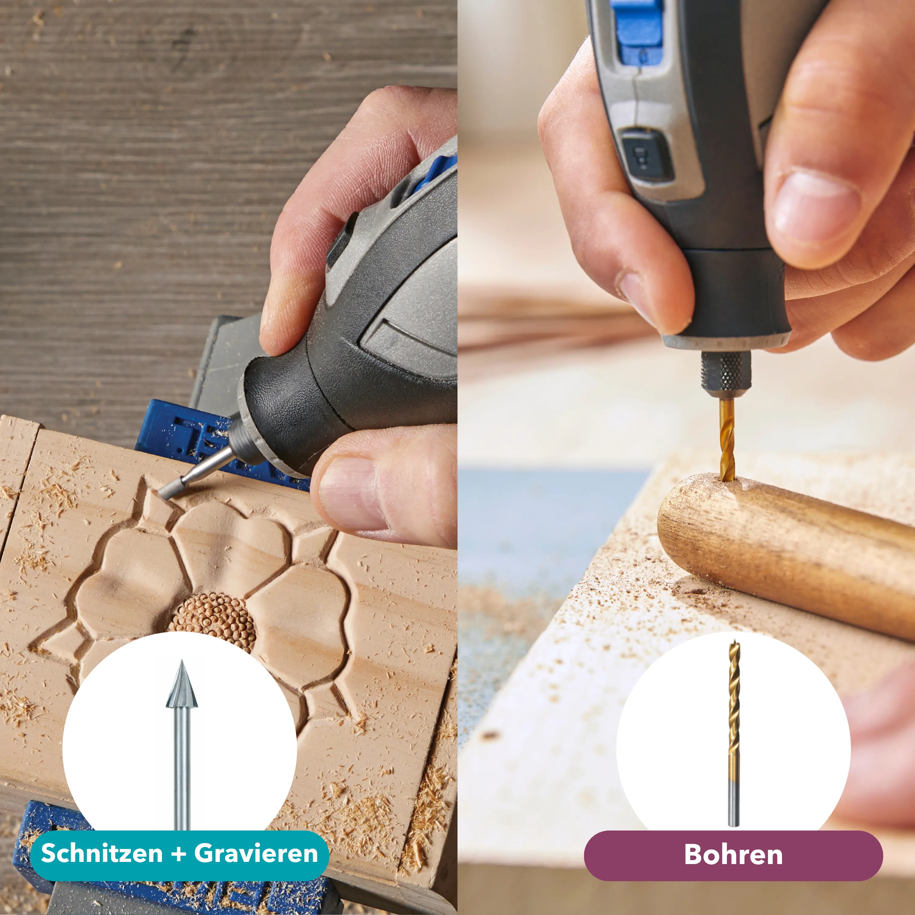 Dremel Akku-Multifunktionswerkzeug 8240-5/65 Platinum+ 12V mit Aufbewahrungskoffer