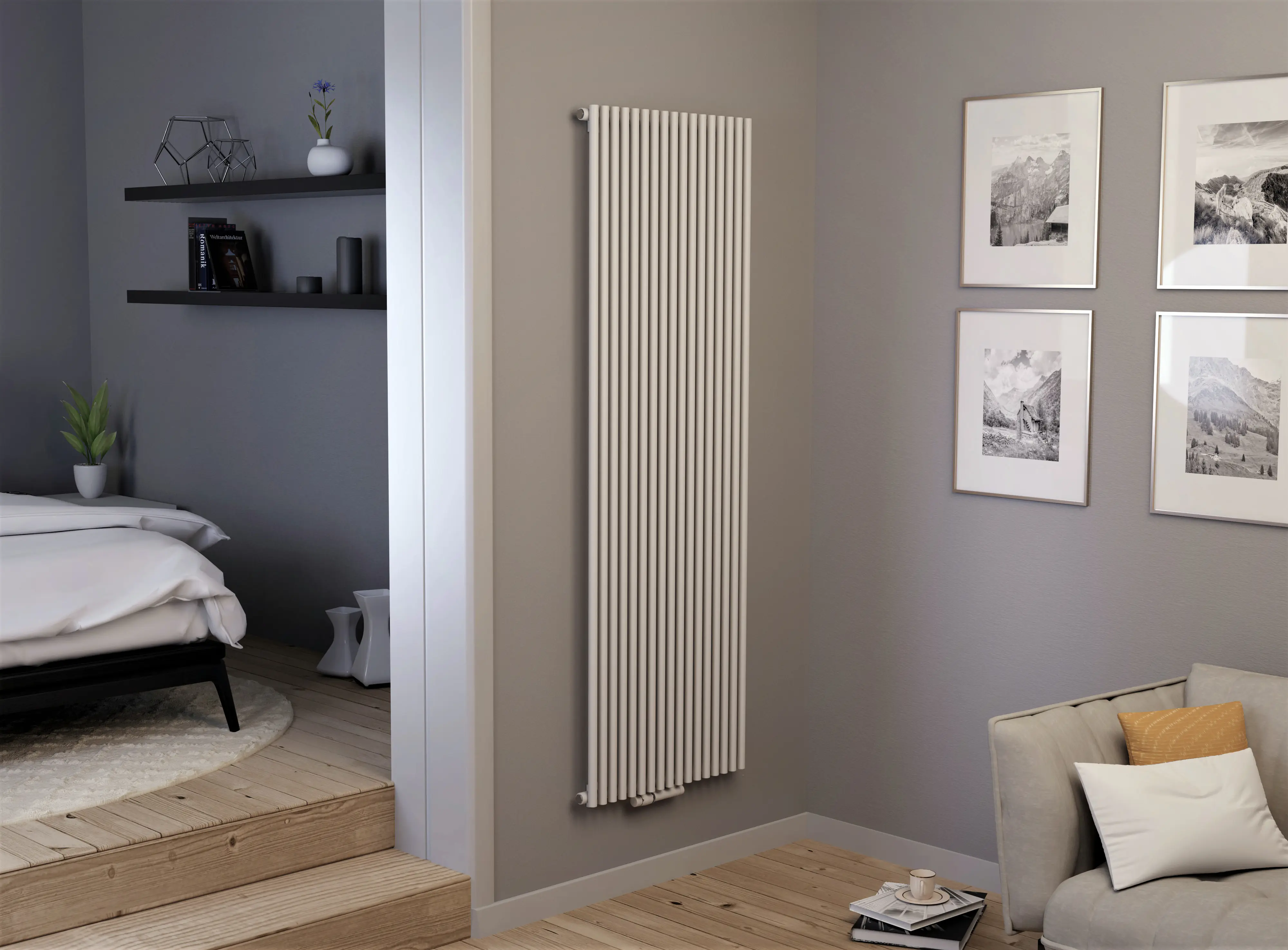 Ximax Heizkörper Gamba Slim 180 x 50,5 cm 1012 Watt weiß