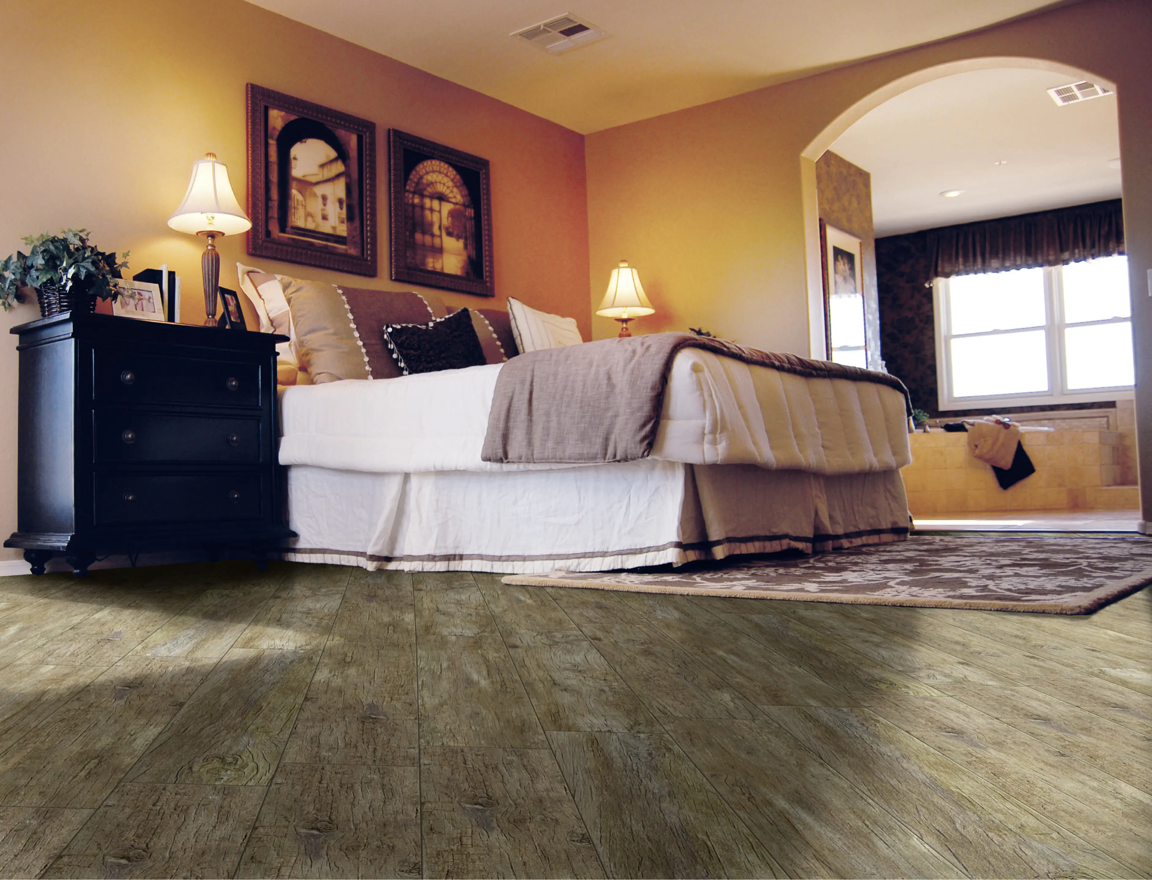 Bodenfliese Feinsteinzeug 2.0 Corteccia 20 x 120 cm beige