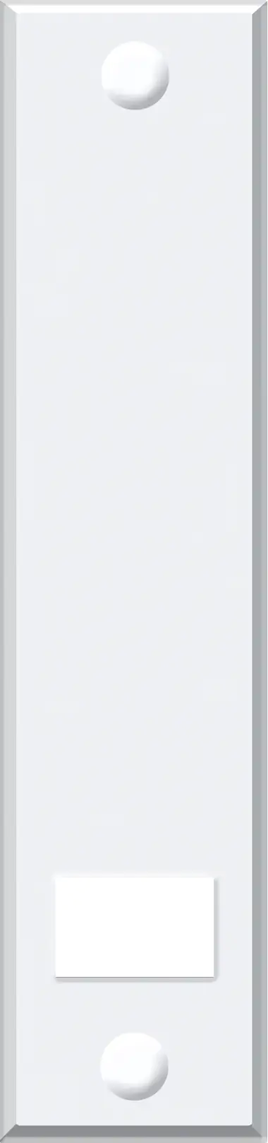 Schellenberg Abdeckplatte STANDARD Lochabstand 13,5 cm weiß Schellenberg Abdeckplatte STANDARD Lochabstand 13,5 cm weiß