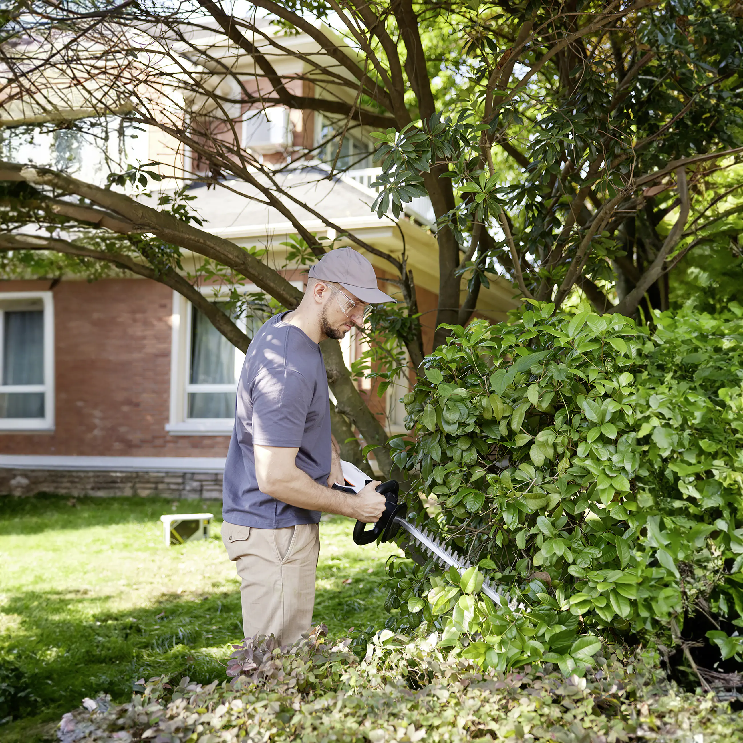 Litheli Akku-Heckenschere U20 20V, 51 cm Schnittlänge inkl. Akku 2.0Ah