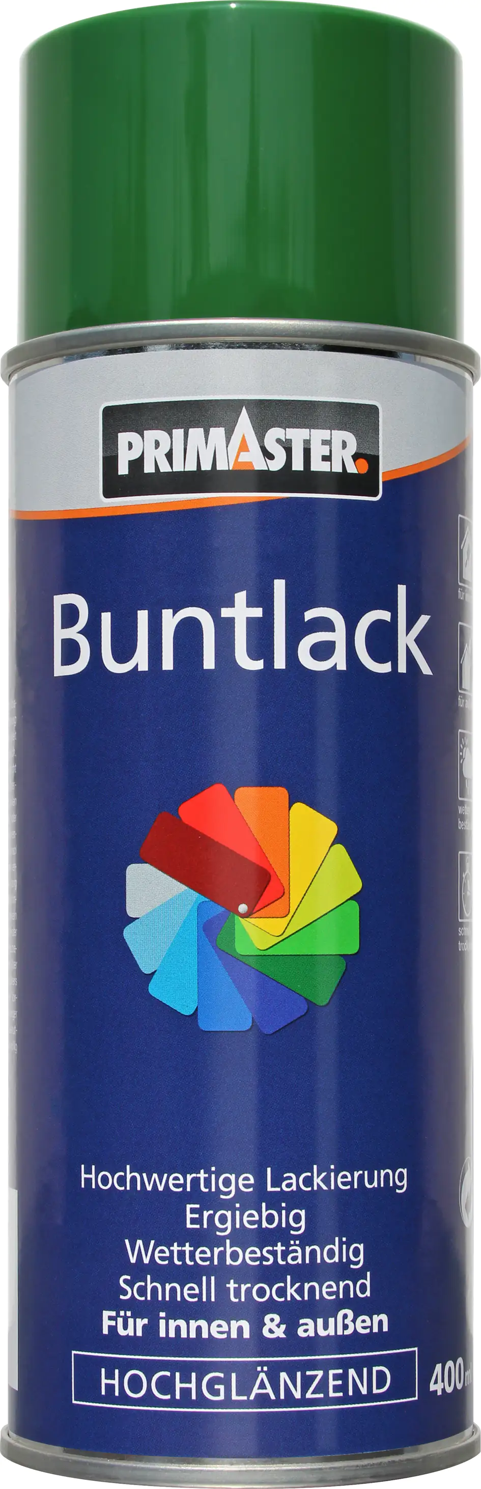 Primaster Lackspray 400 ml laubgrün hochglänzend Primaster Lackspray 400 ml laubgrün hochglänzend