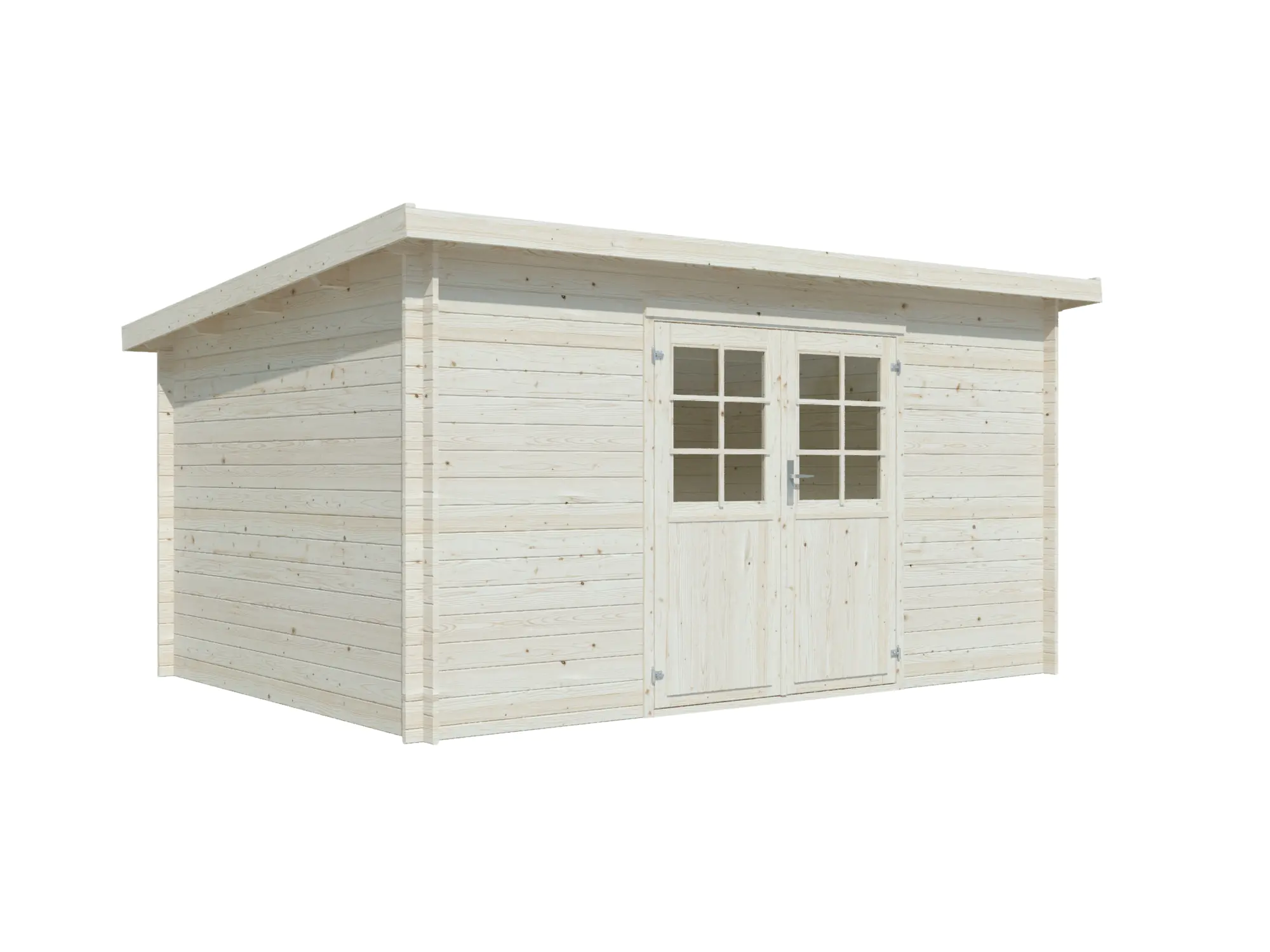 Palmako Gartenhaus Lila 2 390 x 276 cm naturbelassen