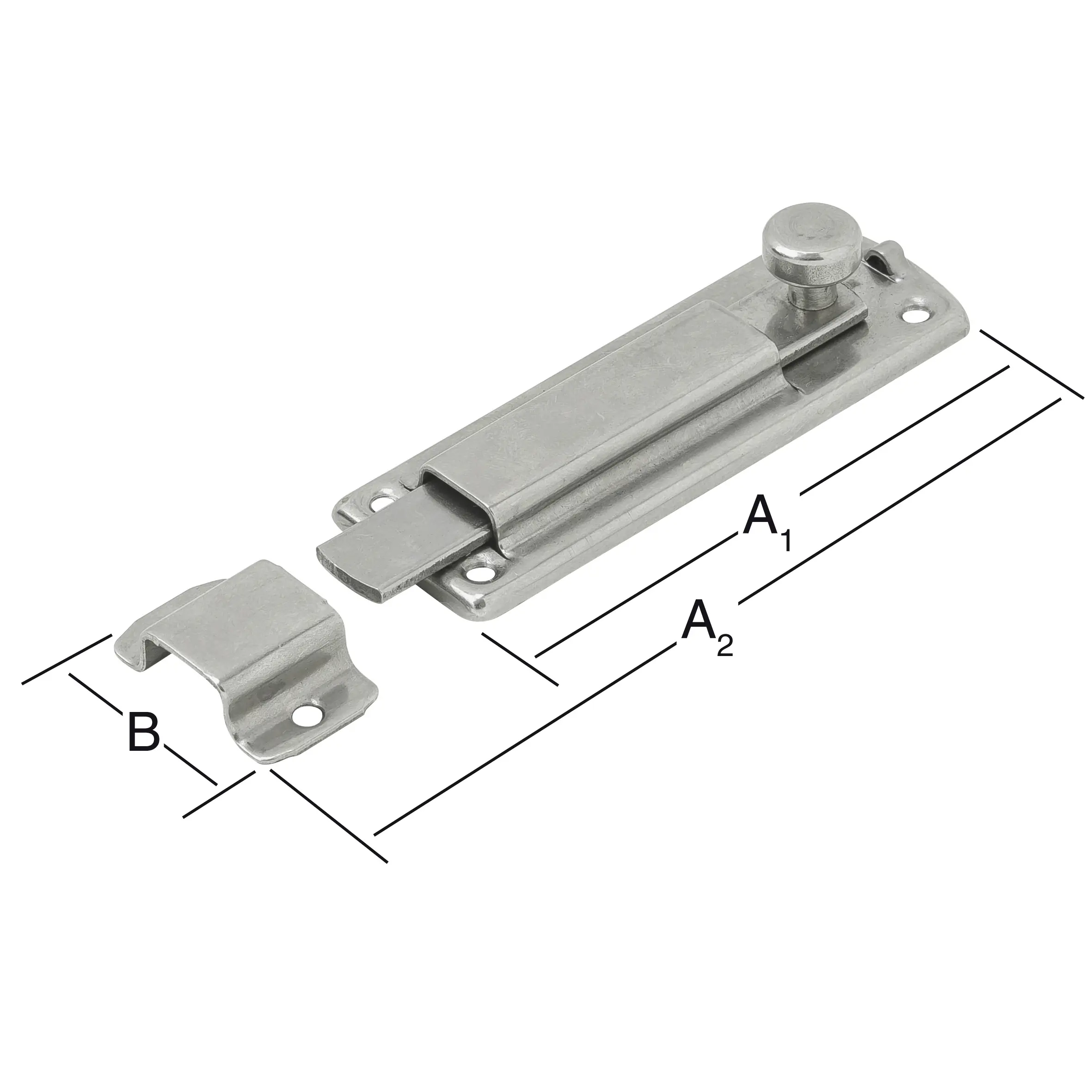 Vormann Deco Knopfriegel 80/100 x 22 mm