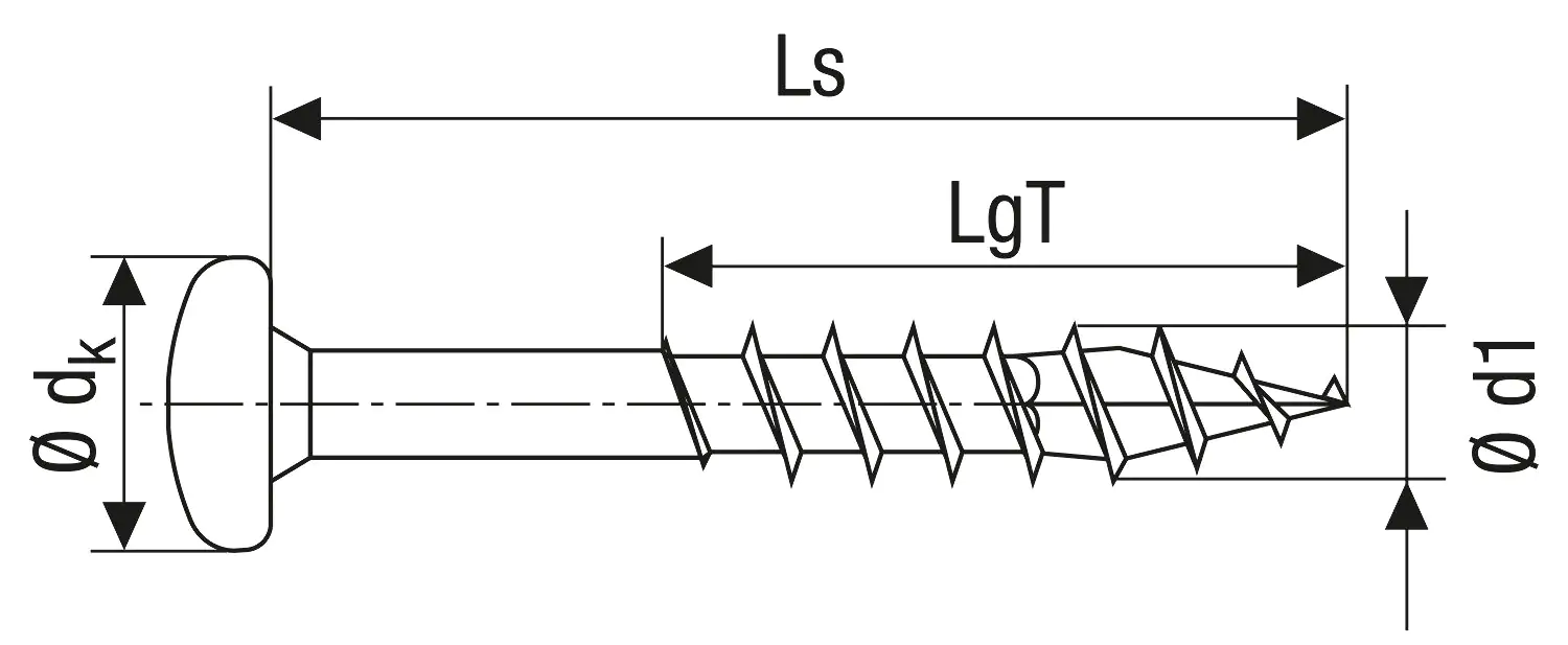 Spax Universalschrauben 5.0 x 50 mm TX 20 - 6 Stk.
