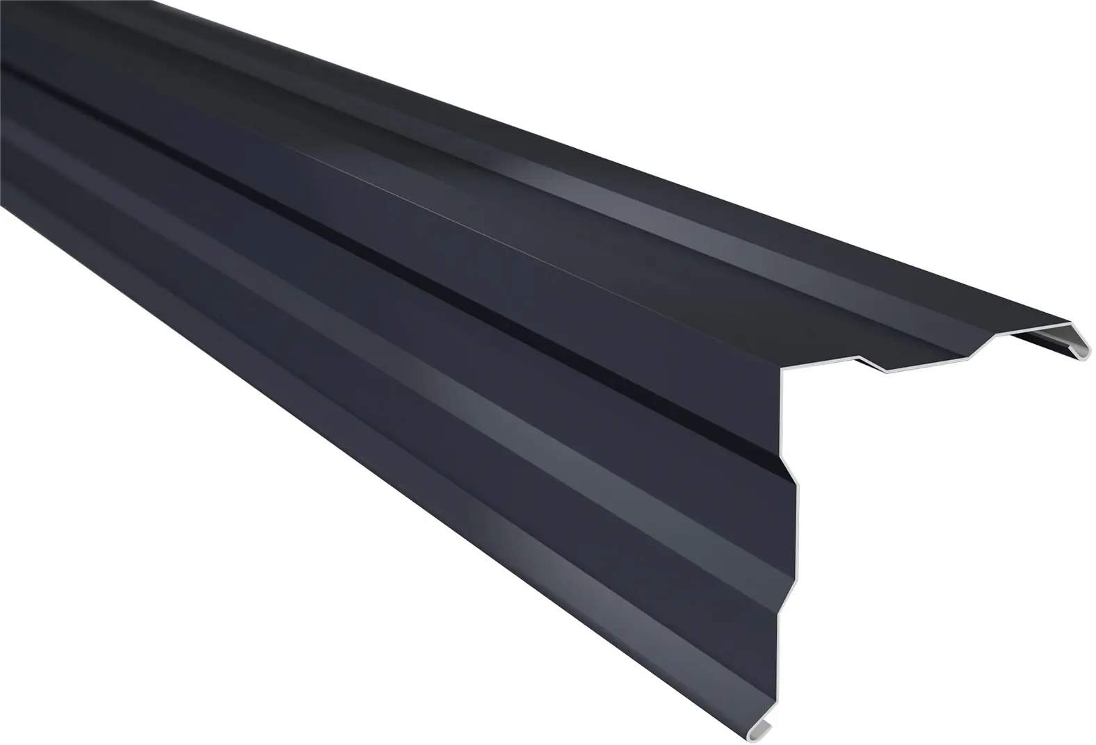 Weckman Ortgangwinkel gesickt 100 cm 115 x 115 mm anthrazit