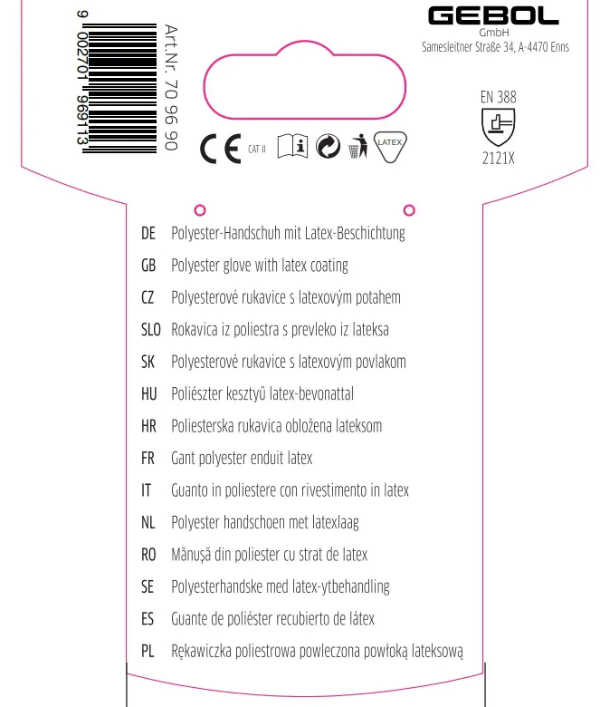 Gebol Handschuh Eco Grip  