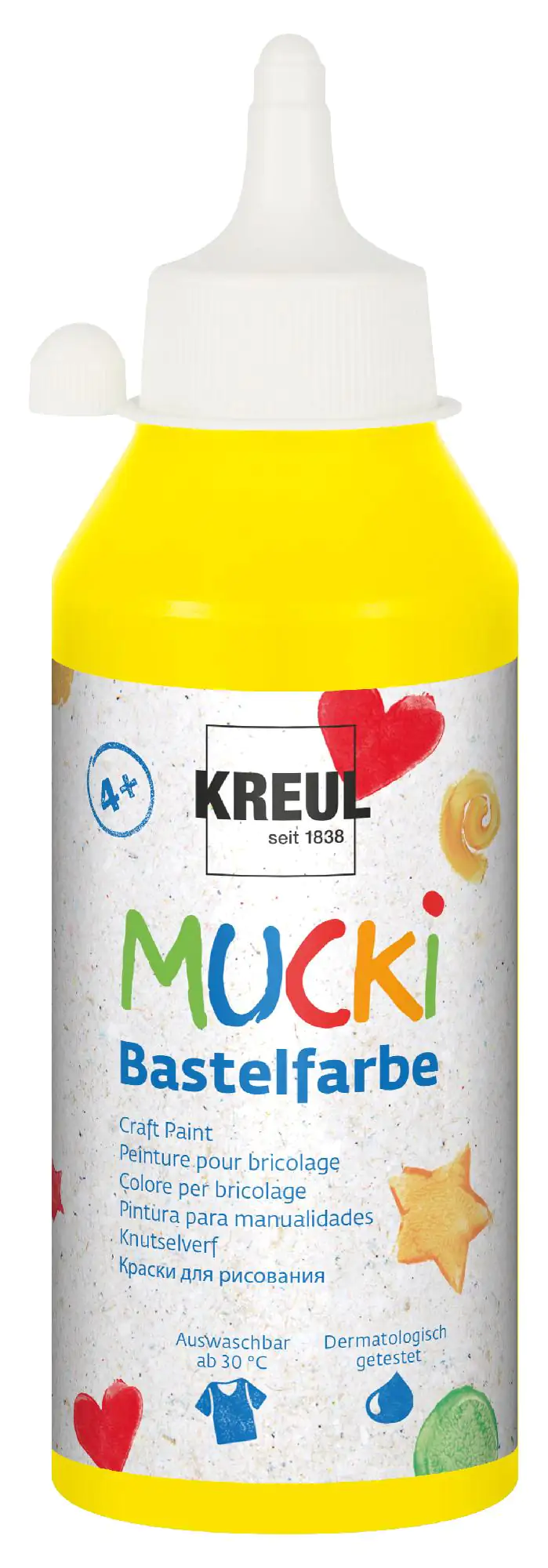 Kreul Mucki Bastelfarbe primärgelb 250 ml Kreul Mucki Bastelfarbe primärgelb 250 ml