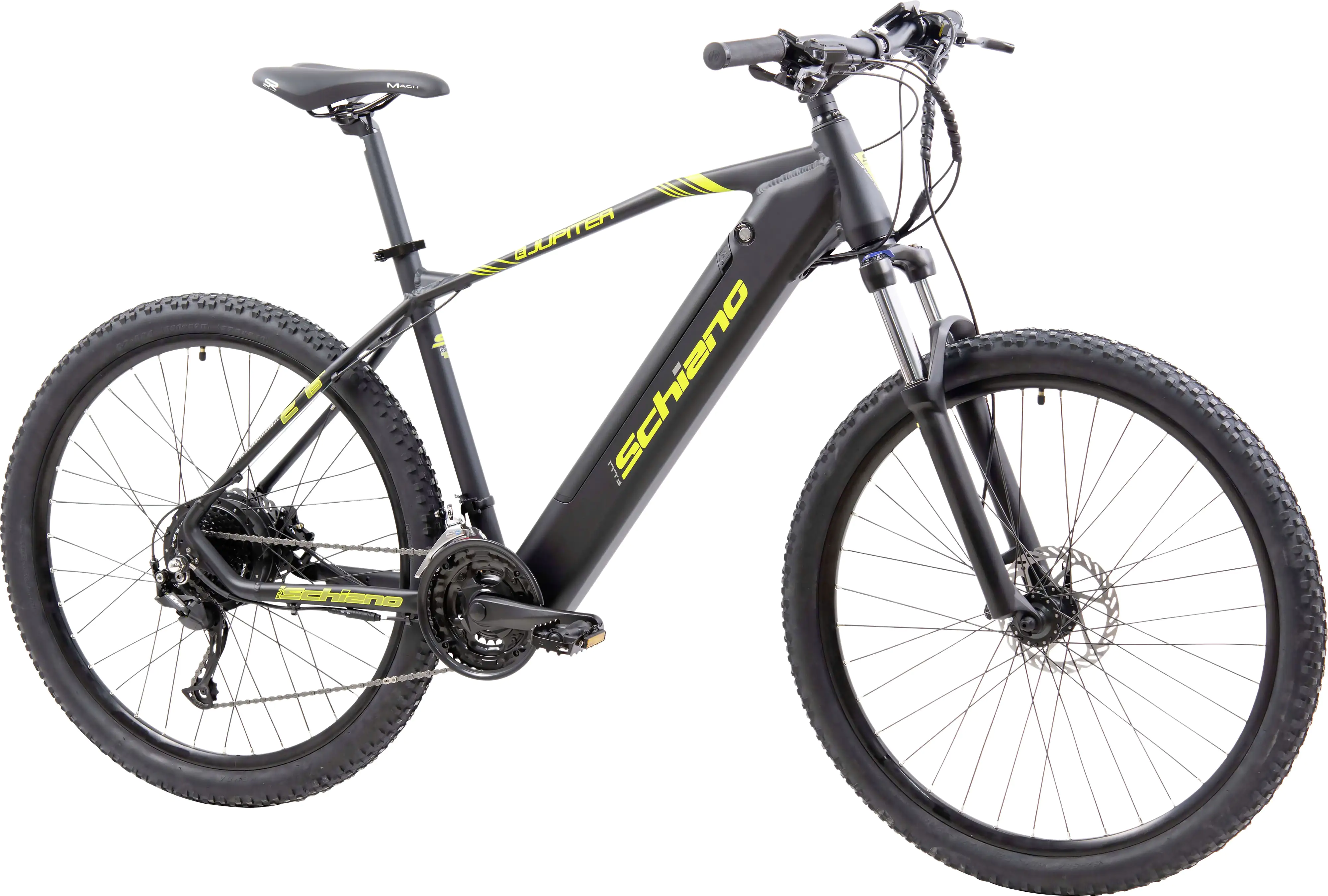 Schiano E-MTB JUPITER 27,5 Zoll 24-Gang schwarz matt