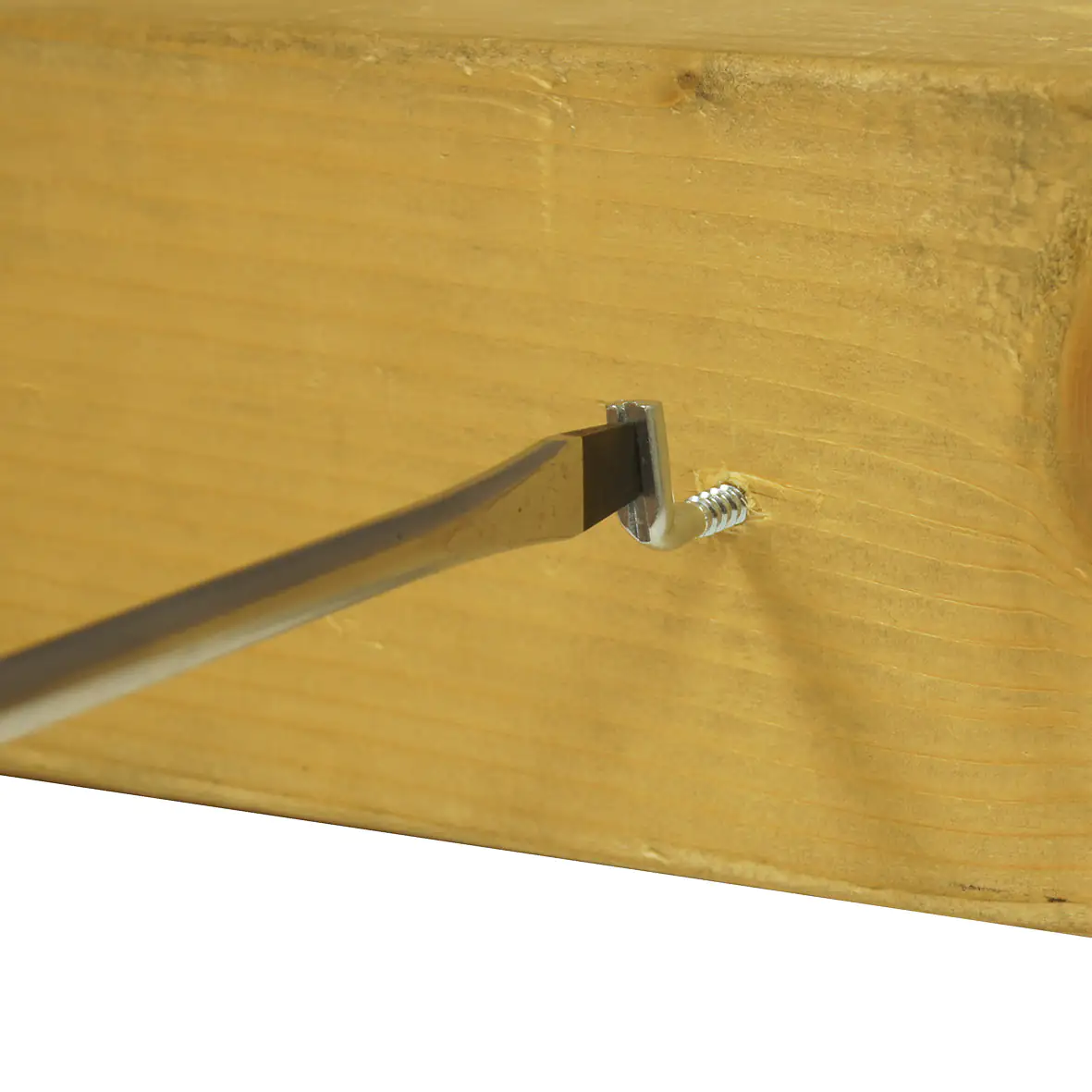 Schlitzschraubhaken 5,2 x 50 mm, gerade