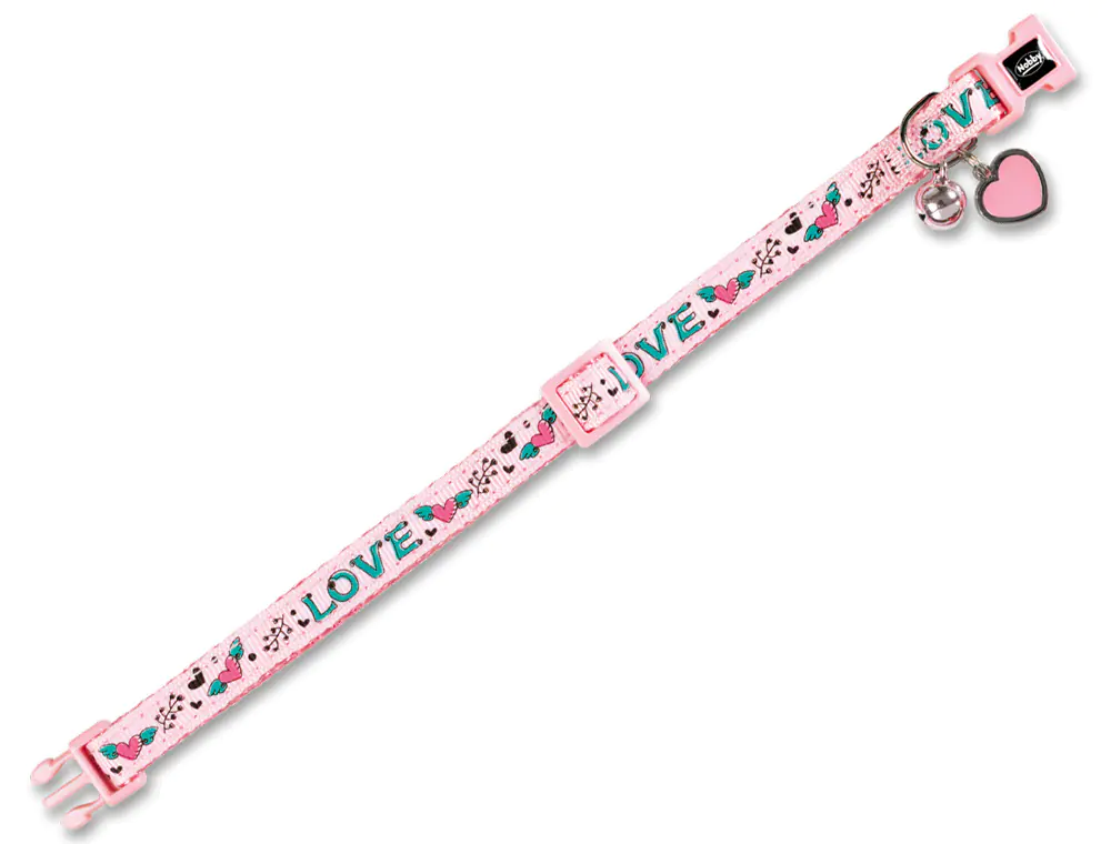 Nobby Katzenhalsband LOVE pink