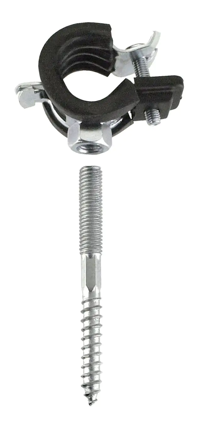 4035300308002 Cornat Rohrschellen mit Schallschutzeinlage ø 18 mm 3/8" verzinkt