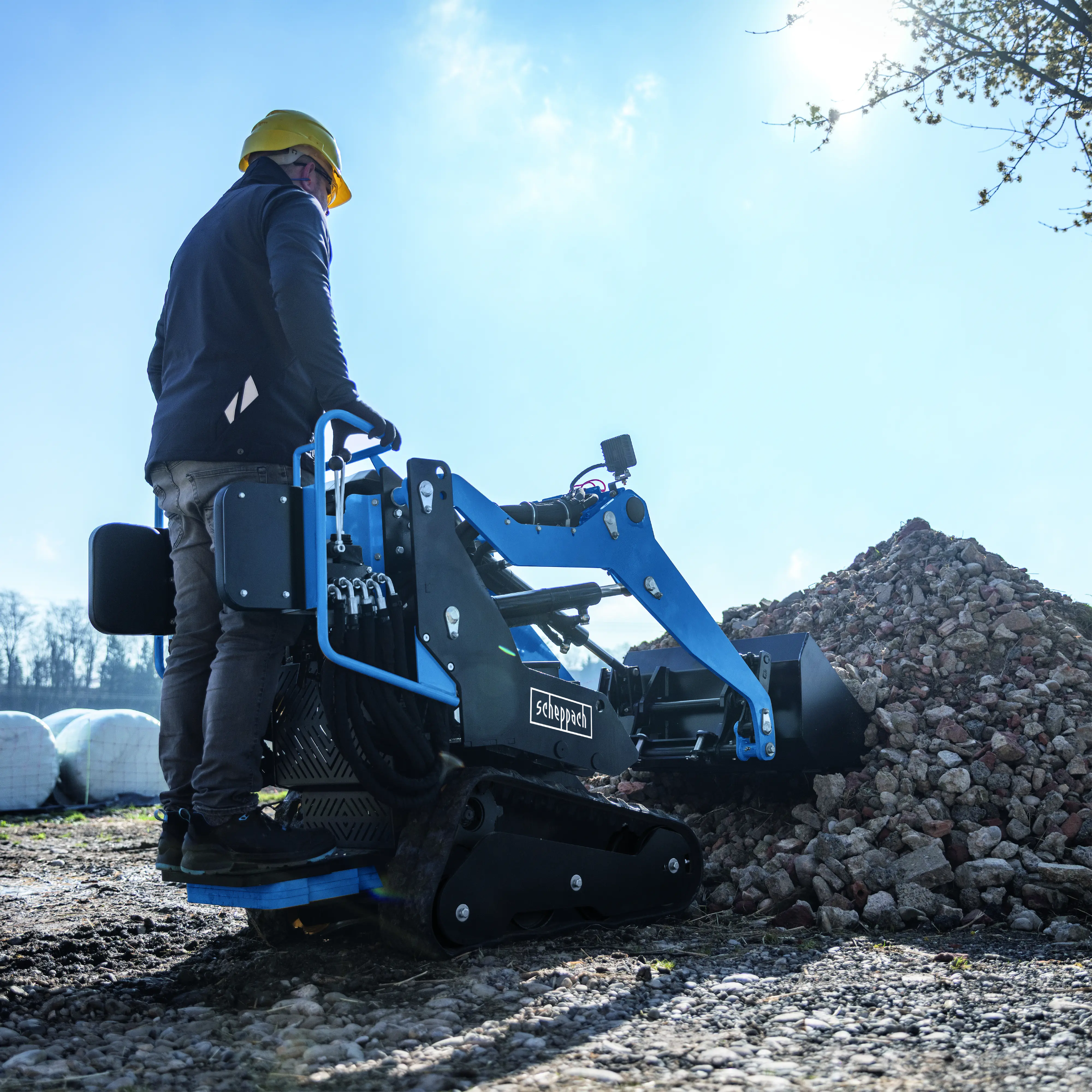 Scheppach Kompaktlader MKL730 Spurbreite 74 cm 8,5 PS
