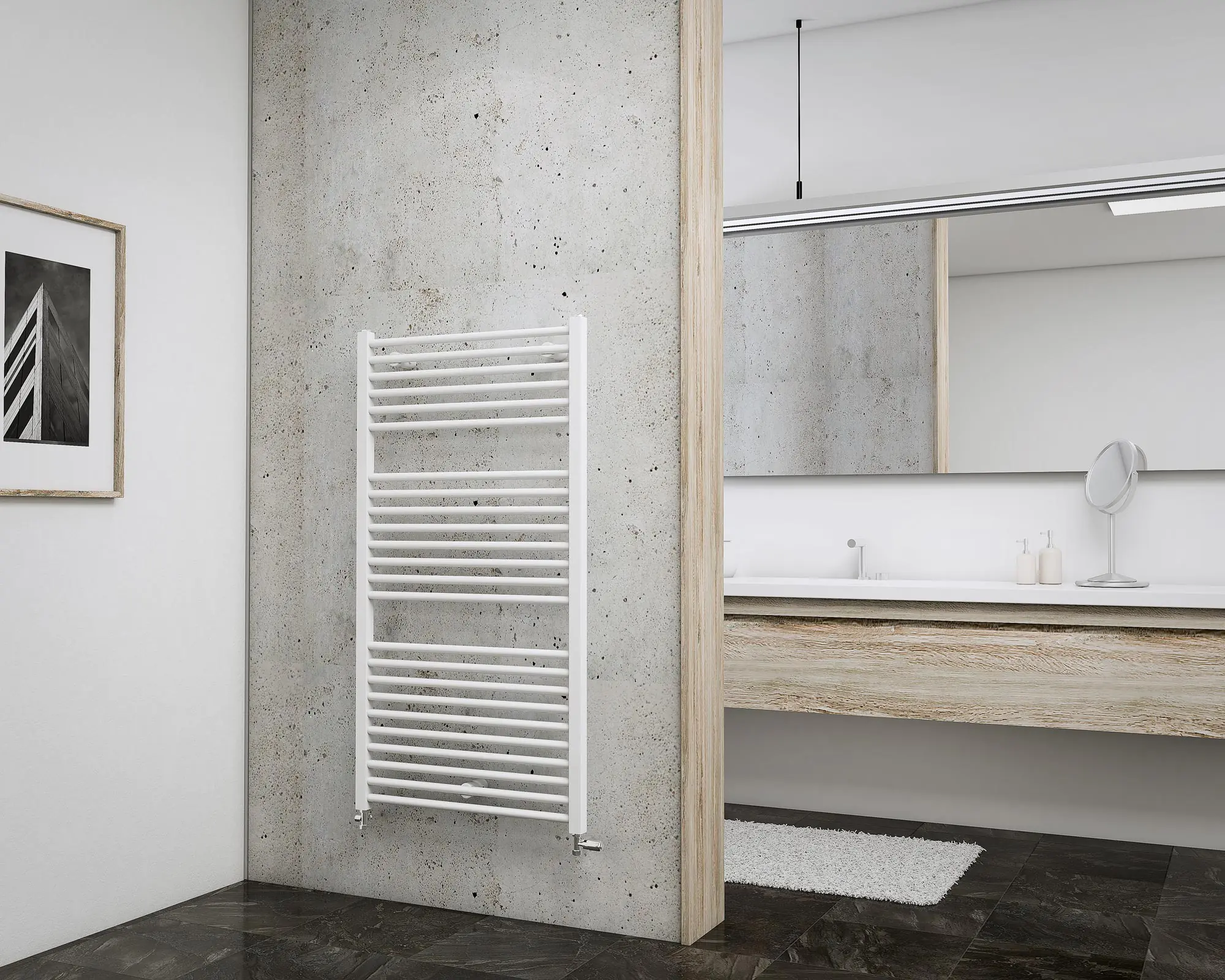 Schulte Badheizkörper Turbo 113,5 x 60 cm 627 Watt